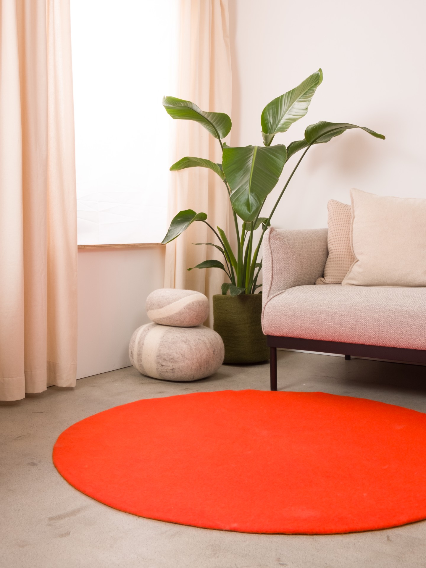 myfelt Mats Filzteppich - 50 cm