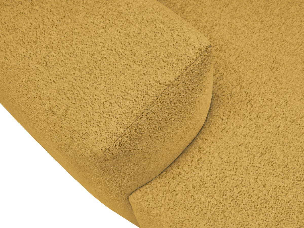 Bobochic Voltaire Sofa 4-Sitzer 248 × 170 cm Melange-Stoff Gelb