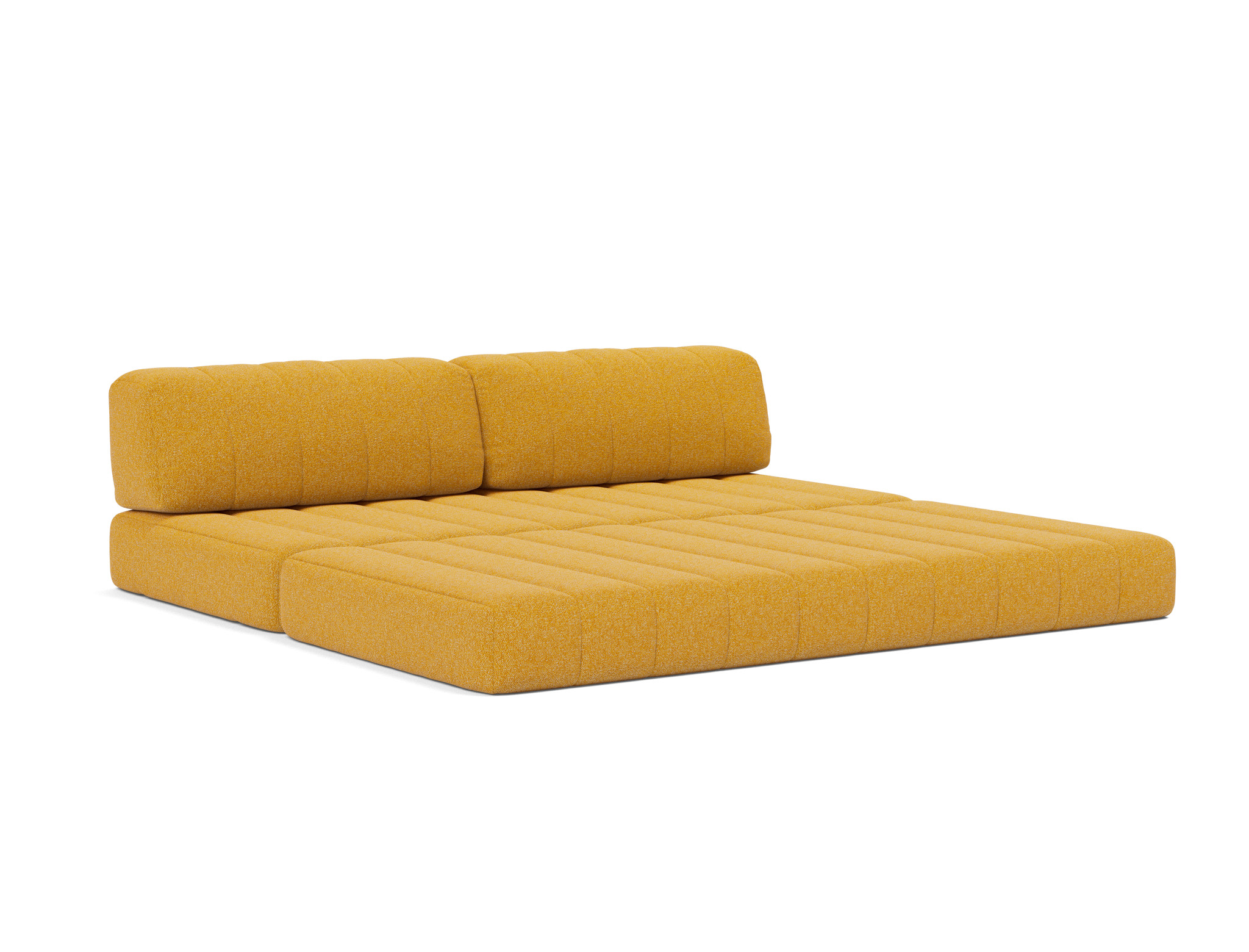 Schlafsofa CozyPad Boucle Skandi 536-Ochre