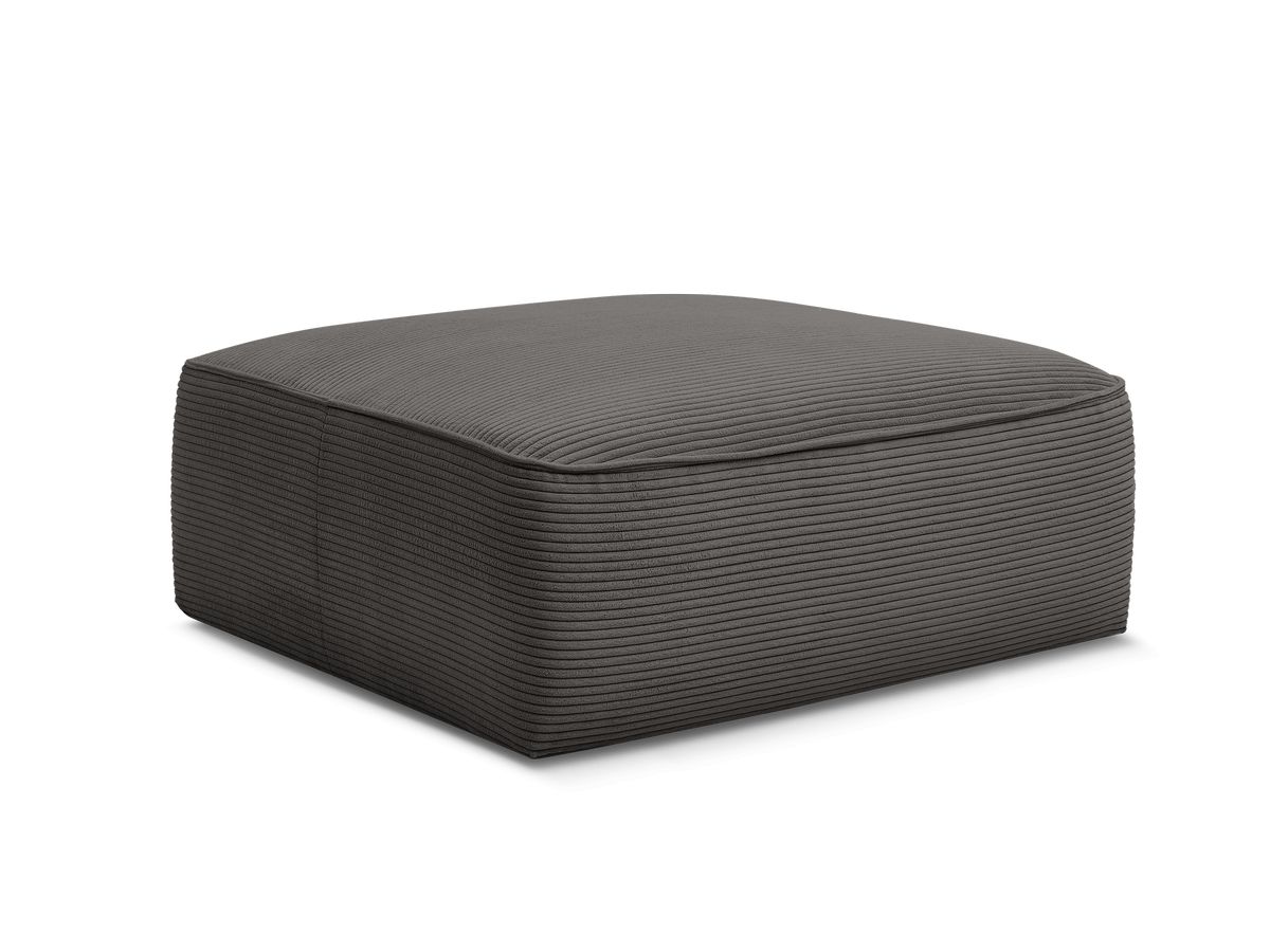 Bobochic Leopold Pouf Cordsamt Taupe