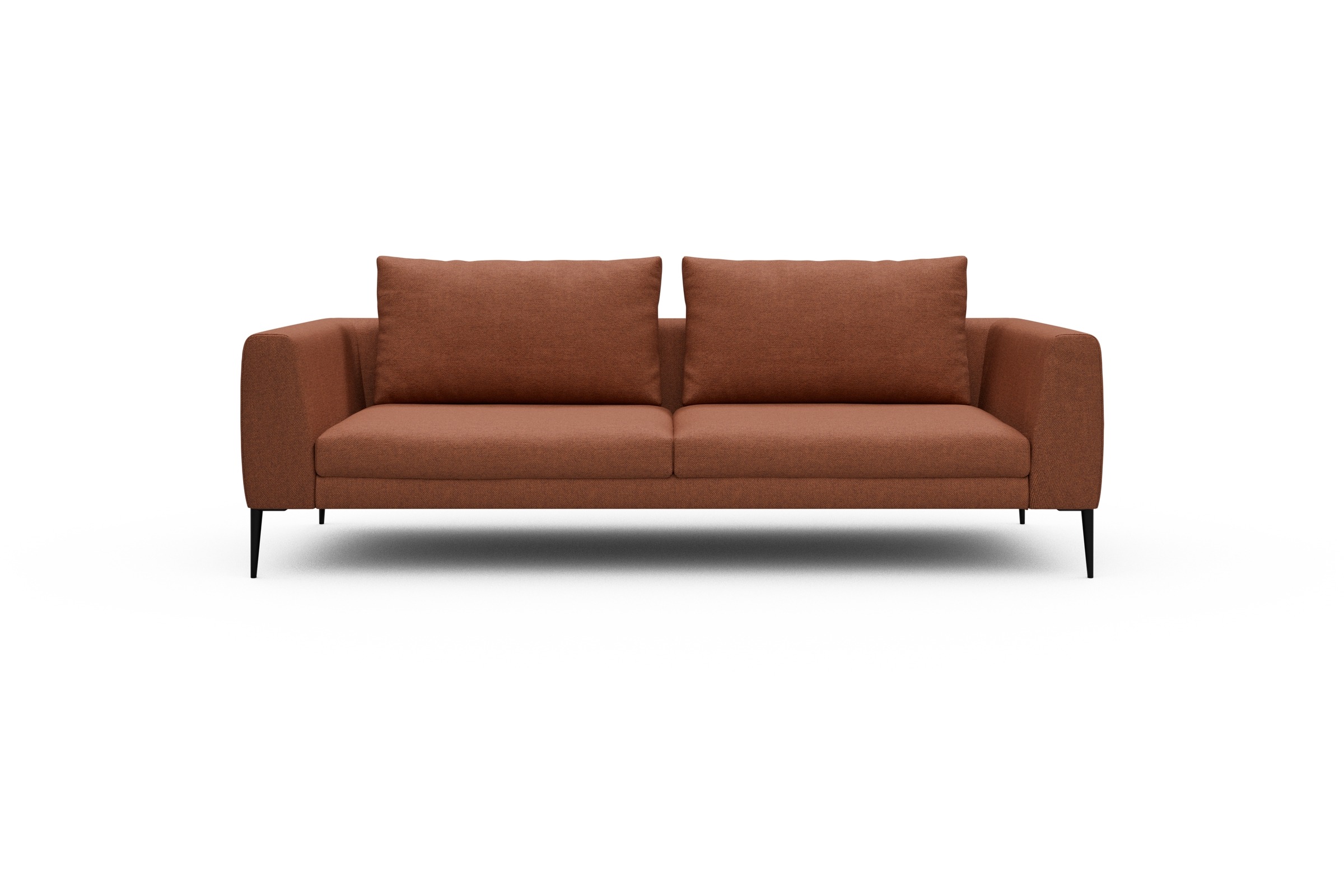 Skandi Home Sofa Paul 3-Sitzer Weda-Rust moebelfaktor