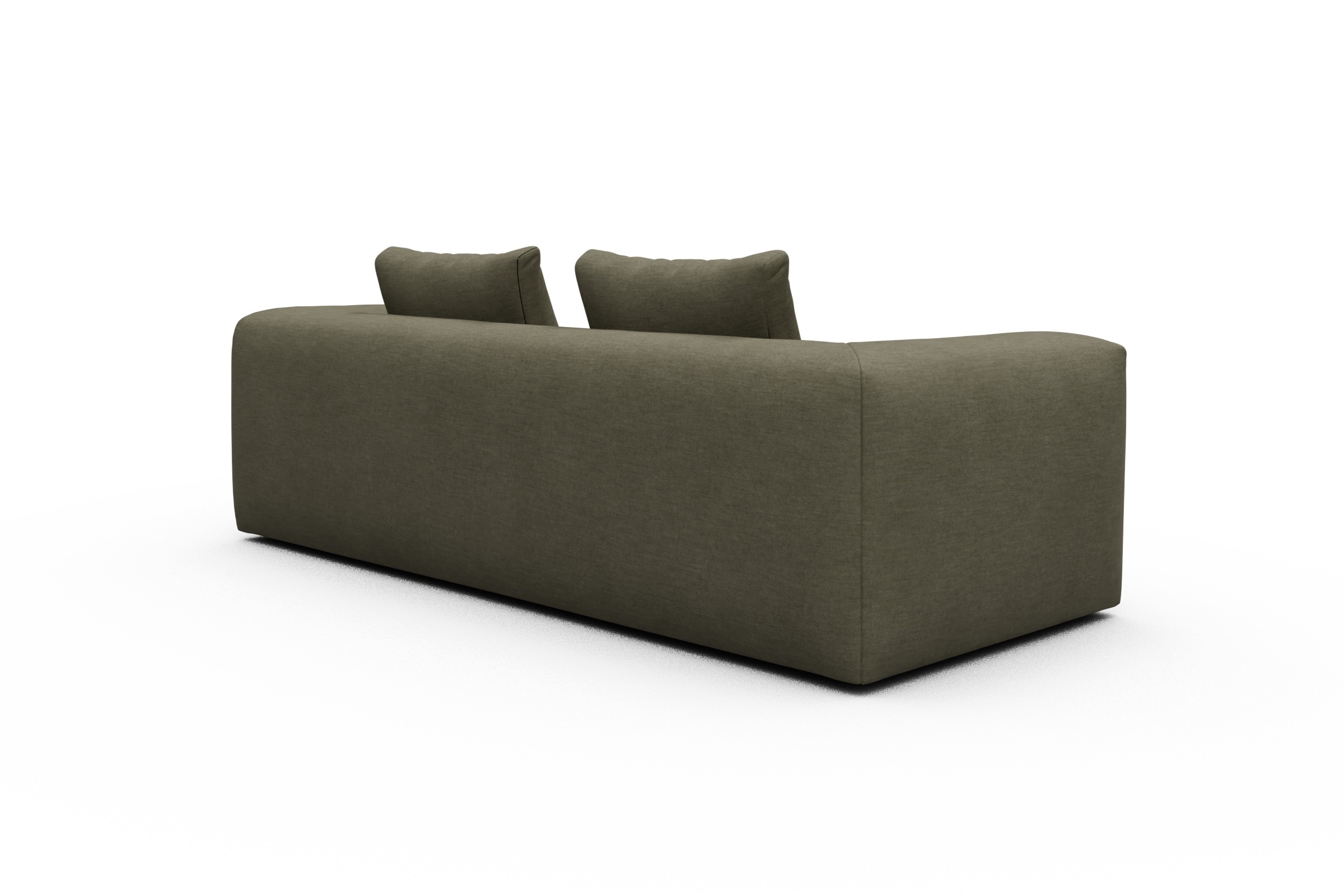 Sofa Fred 3-Sitzer Vivus-Dusty-Olive