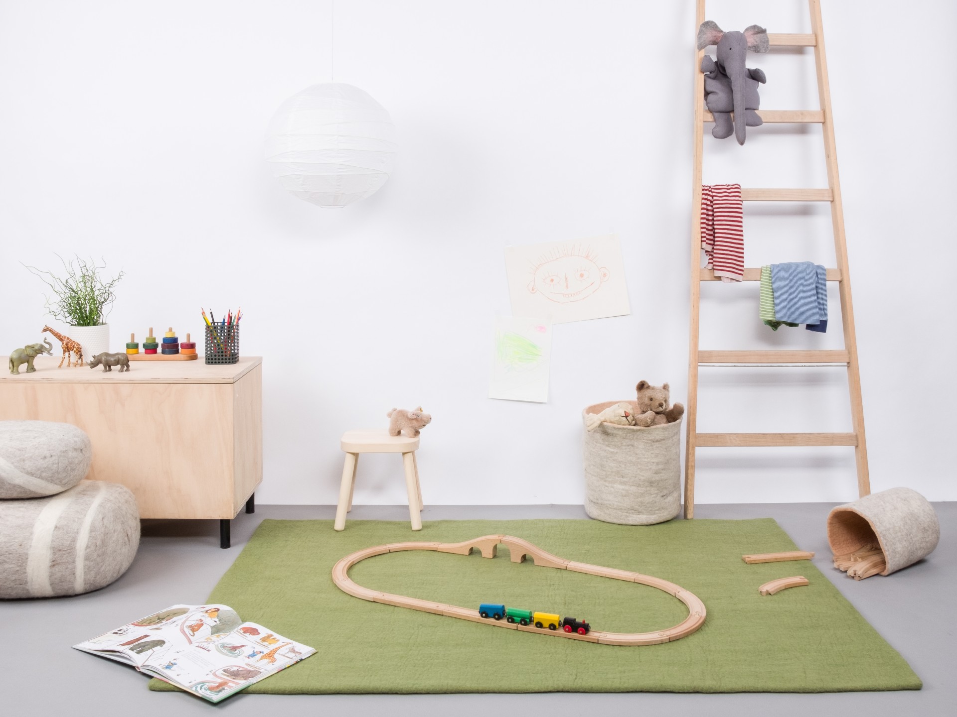 myfelt Kaspar Filzteppich - 90x130 cm