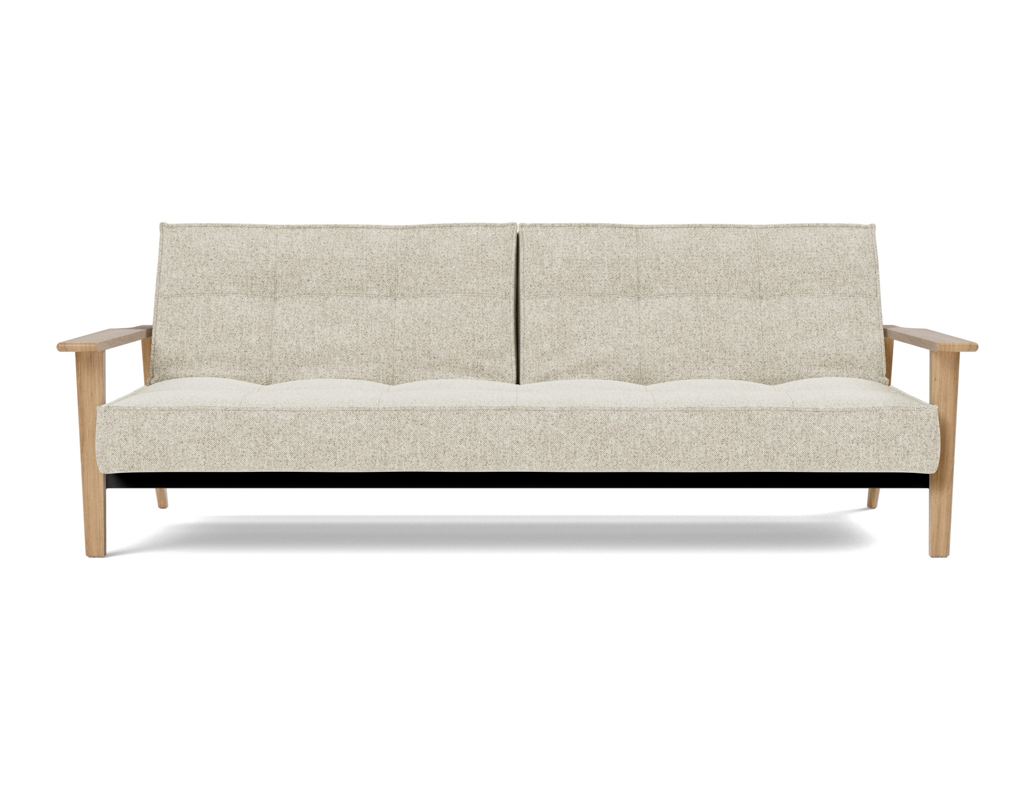 Schlafsofa Splitback Frej Strukturierter Stoff Taura 357-Off-White