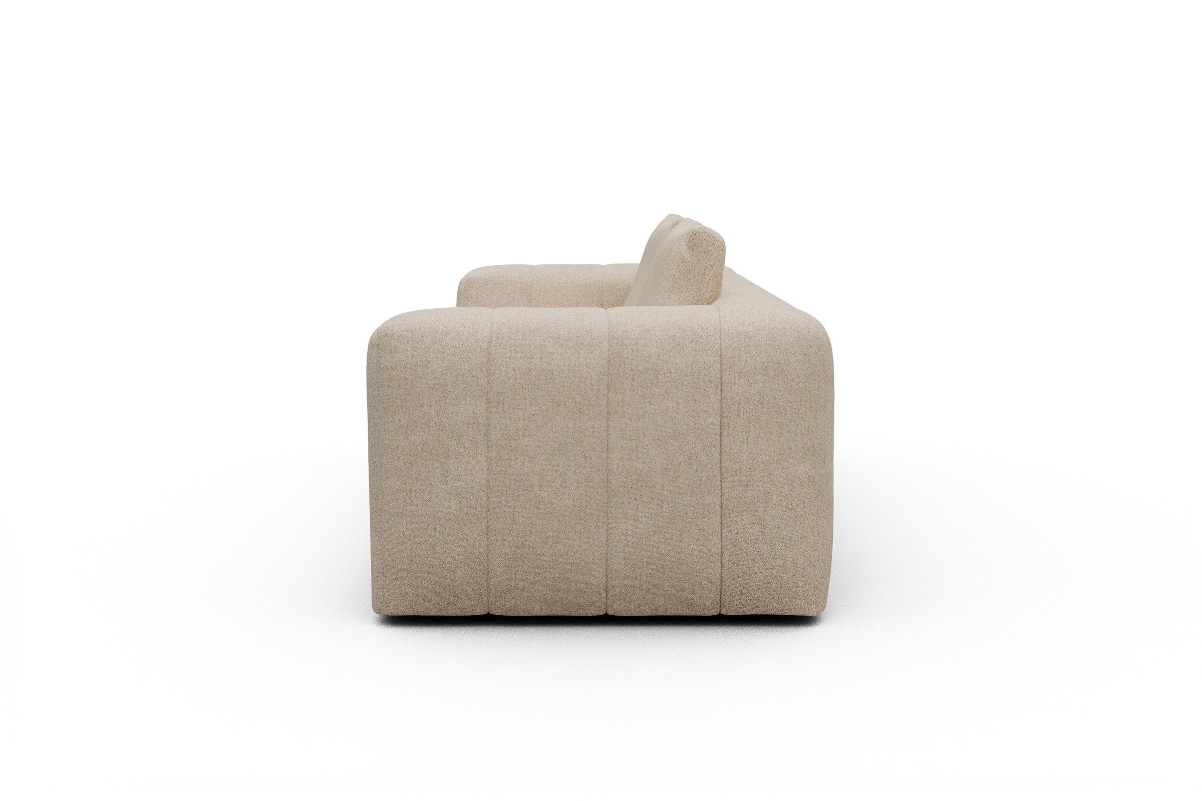 Sofa Hugo 3-Sitzer Casone-Natural-Beige