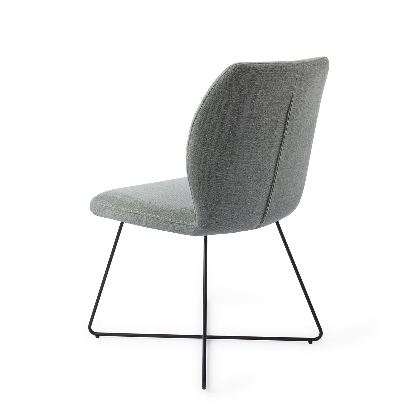 Jesper Home Esszimmerstuhl Ikata Breezy Blue Cross Schwarz