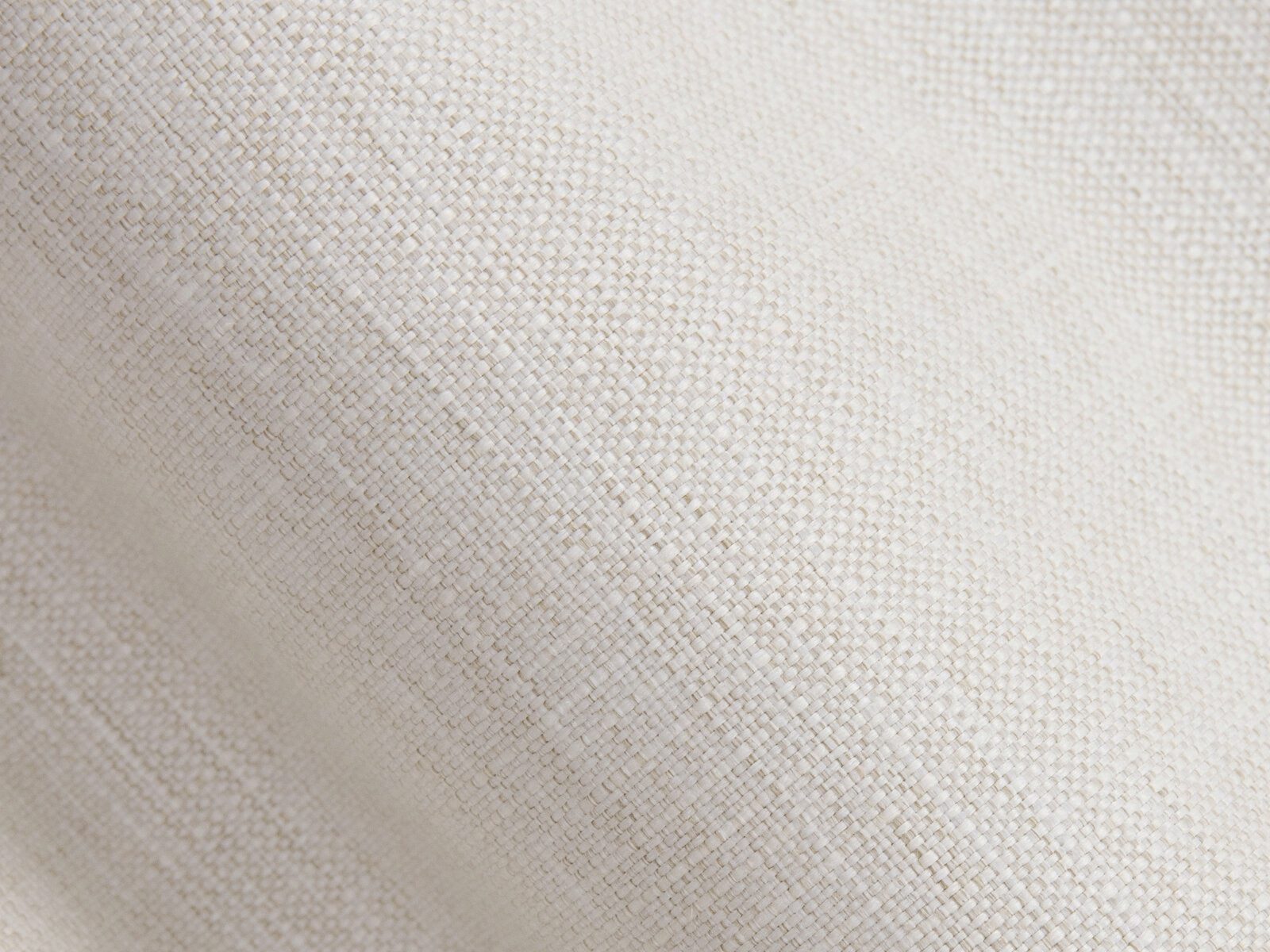 Micadoni modulares Panorama Ecksofa Pola 5-Sitzer Links Strukturierter Stoff Babel Weiß