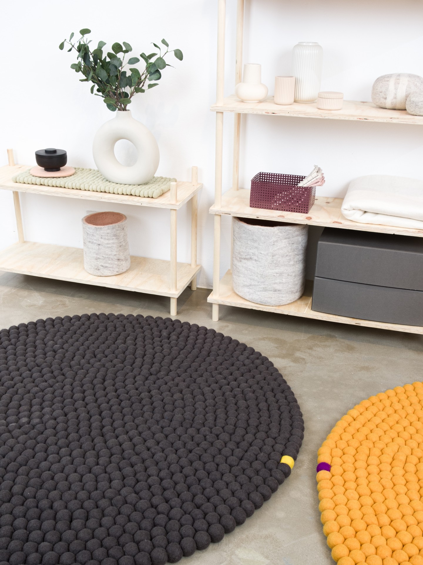 myfelt Big One ockergelb - 90 cm