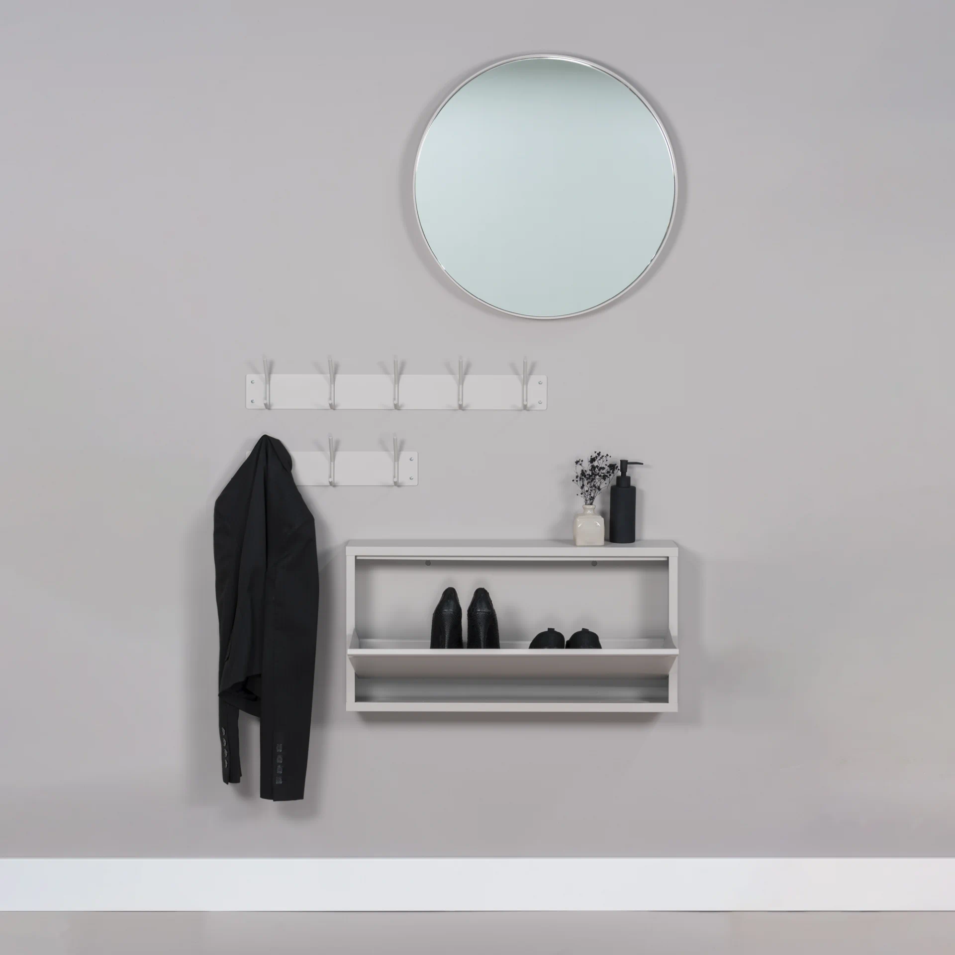Spinder Design Fusion 3 Wandgarderobe Silky Taupe