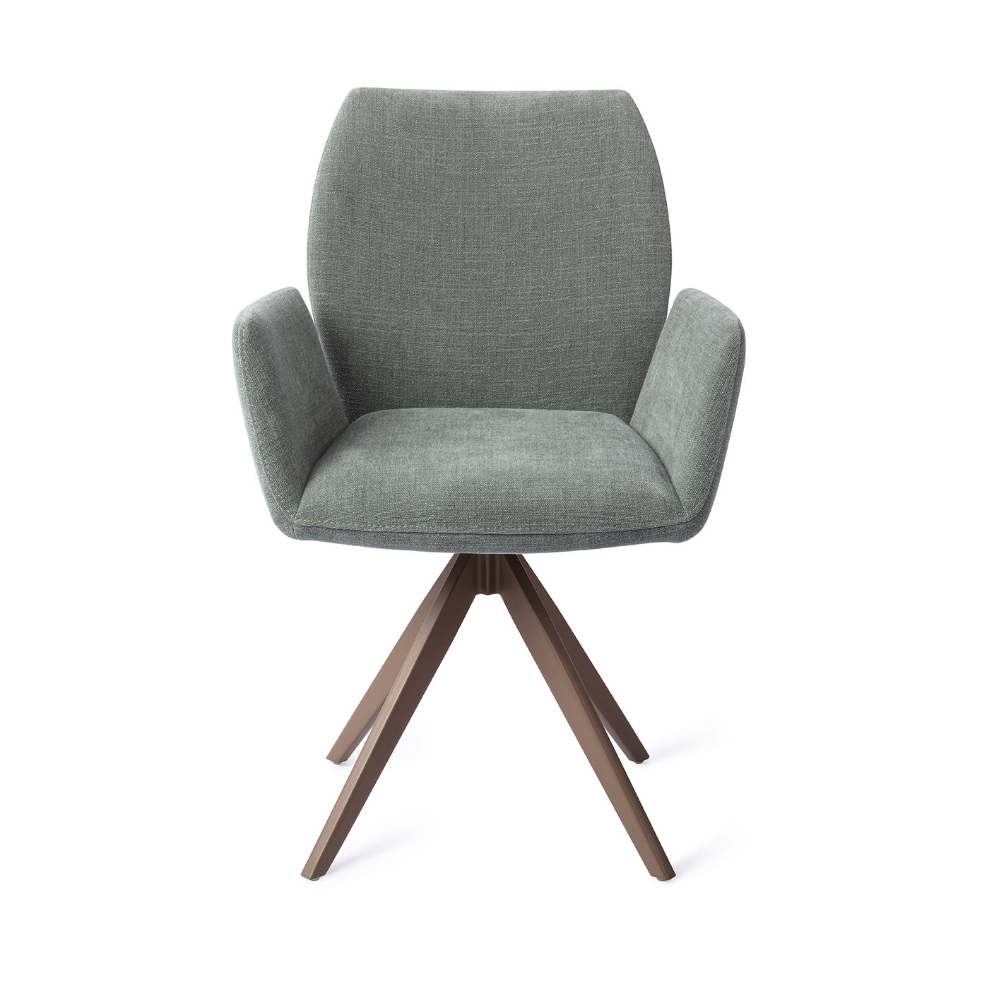 Jesper Home Esszimmerstuhl Misaki Breezy Blue Turn Braun