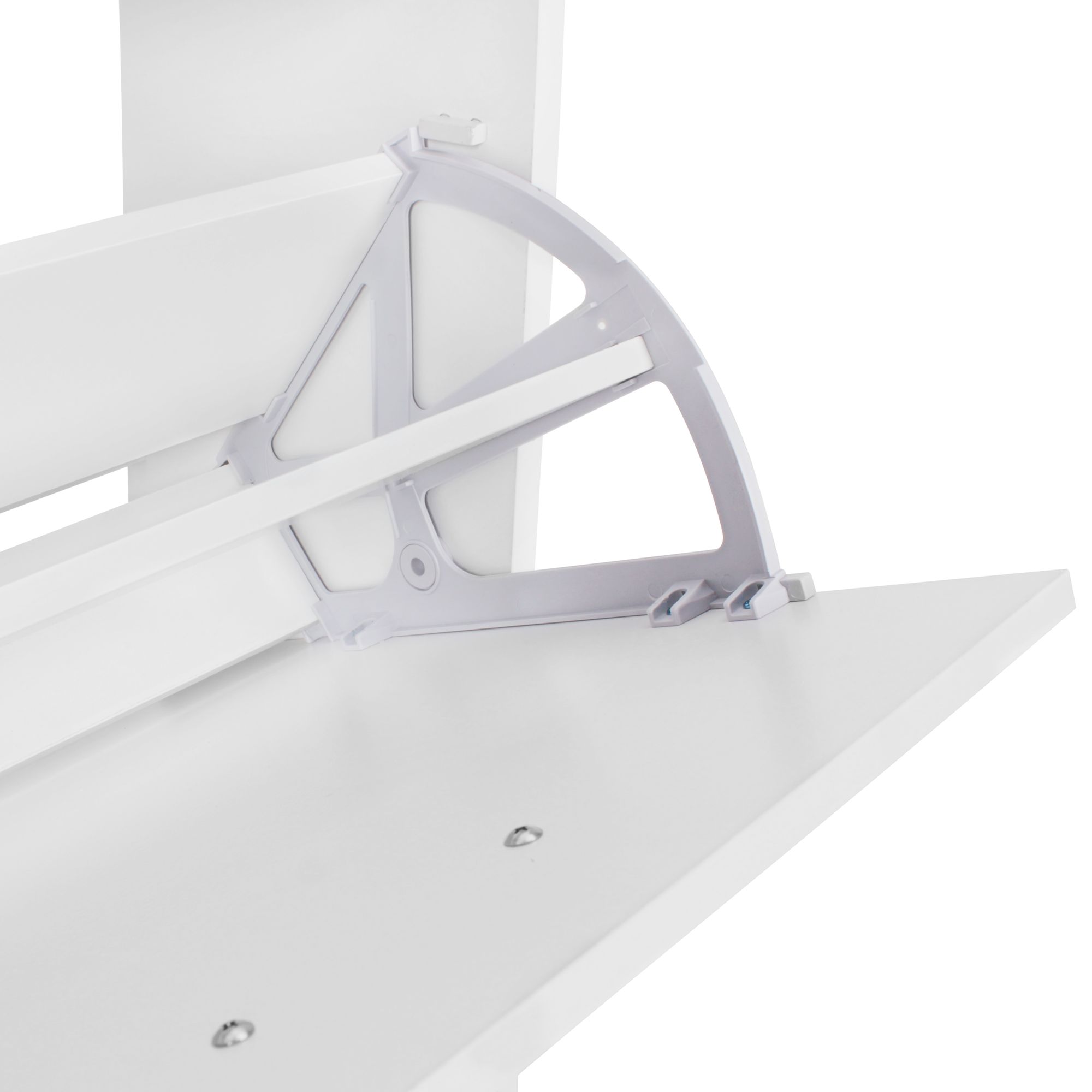 Schuhschrank Osteroy Weiß 50 × 24 × 125 cm