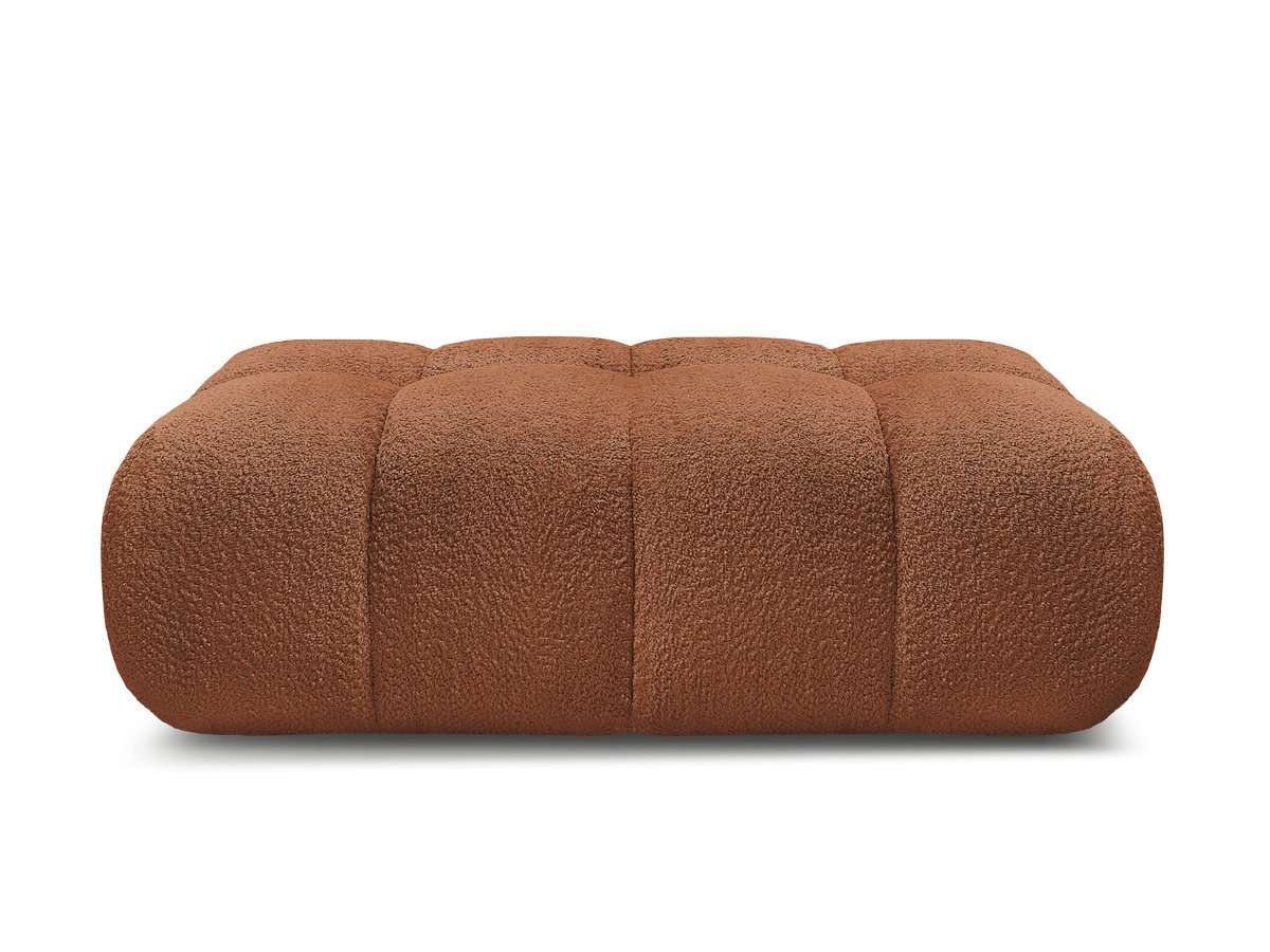 Bobochic Jaya Pouf Chenille Orange