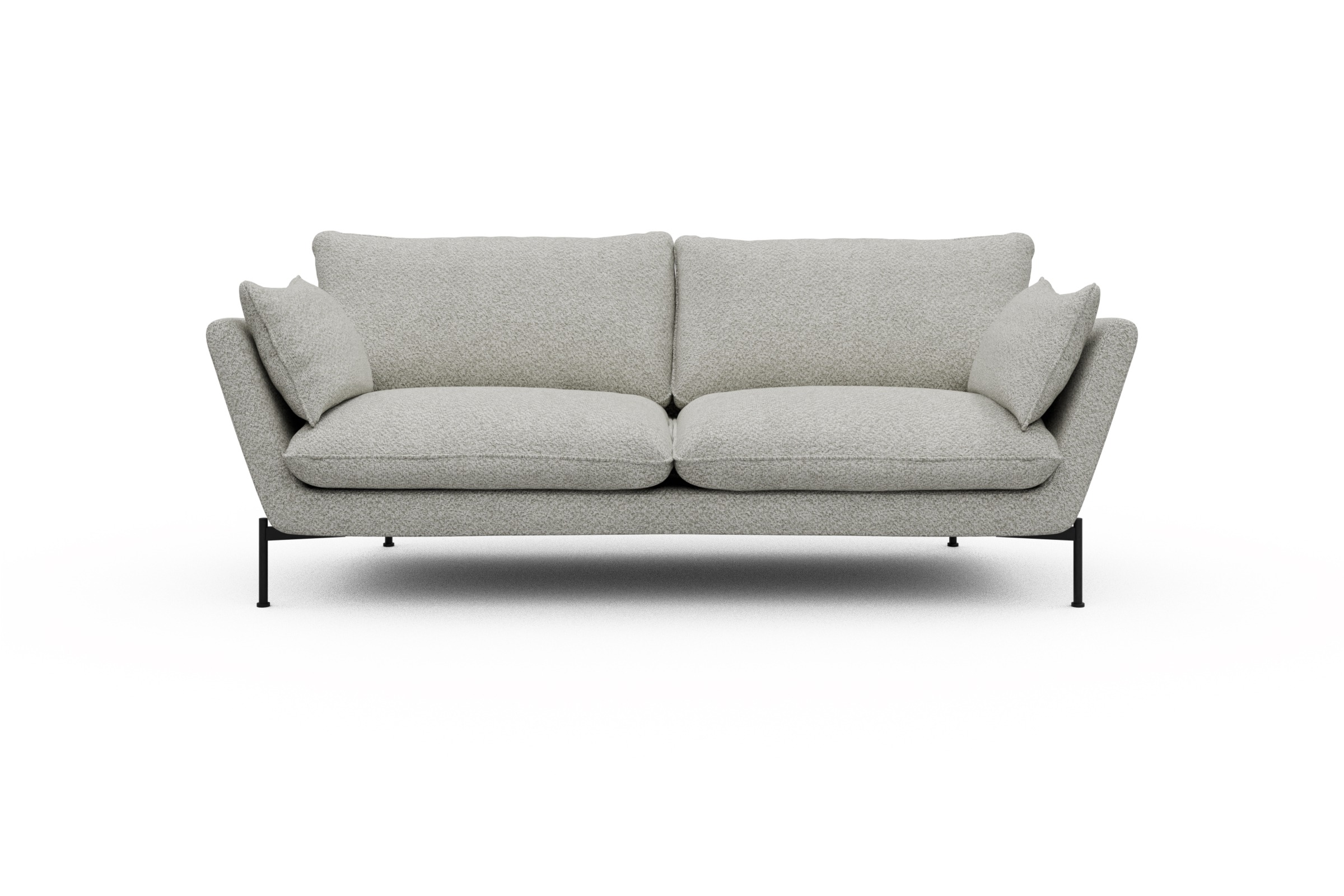 Skandi Home Sofa Anton 3-Sitzer Vanora-Warm-Sand moebelfaktor
