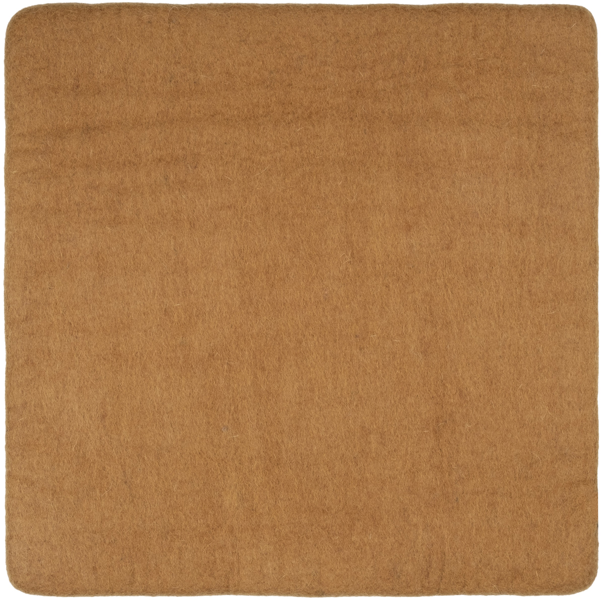 myfelt Omar Filz-Sitzauflage Karamell 36 x 36 cm