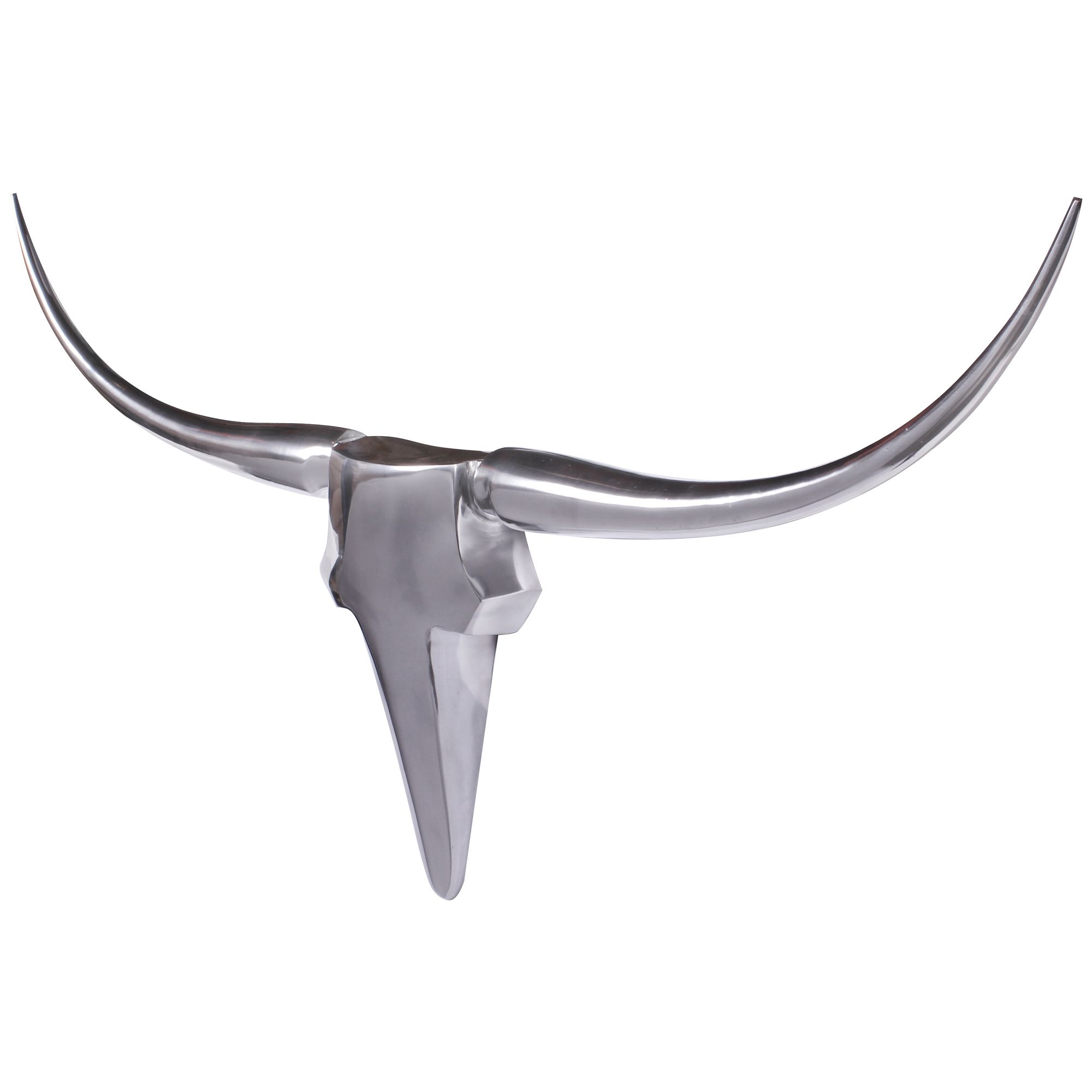Dekogeweih Evje Aluminium Silber 125 × 10 × 60 cm