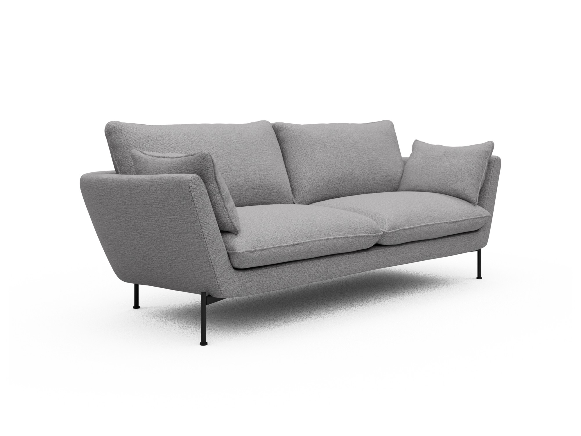Skandi Home Sofa Anton 3-Sitzer Sama-Grey moebelfaktor