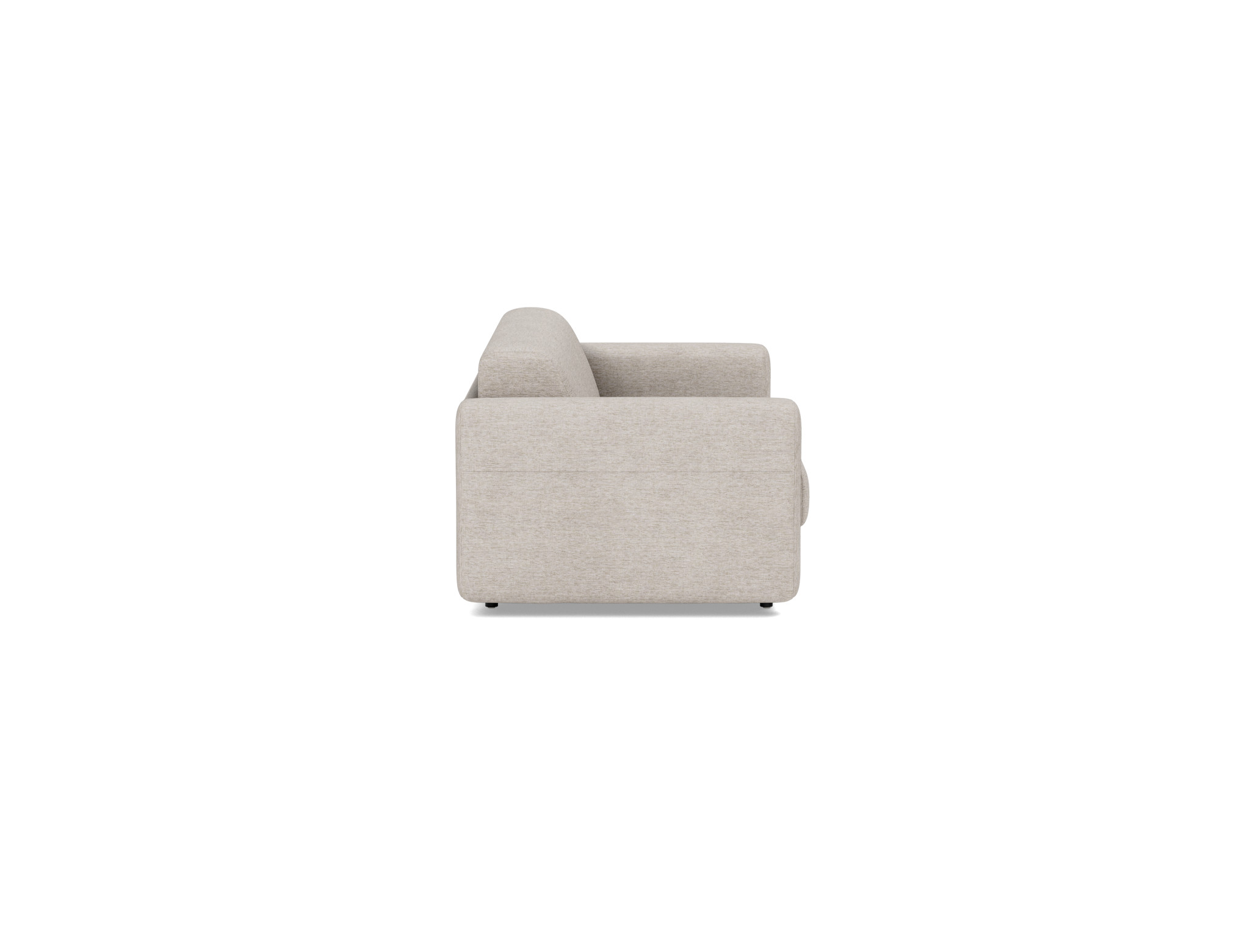 Schlafsofa Killian mit Taschenfederkernmatratze 140 Chenille Yuveno 471-Sand