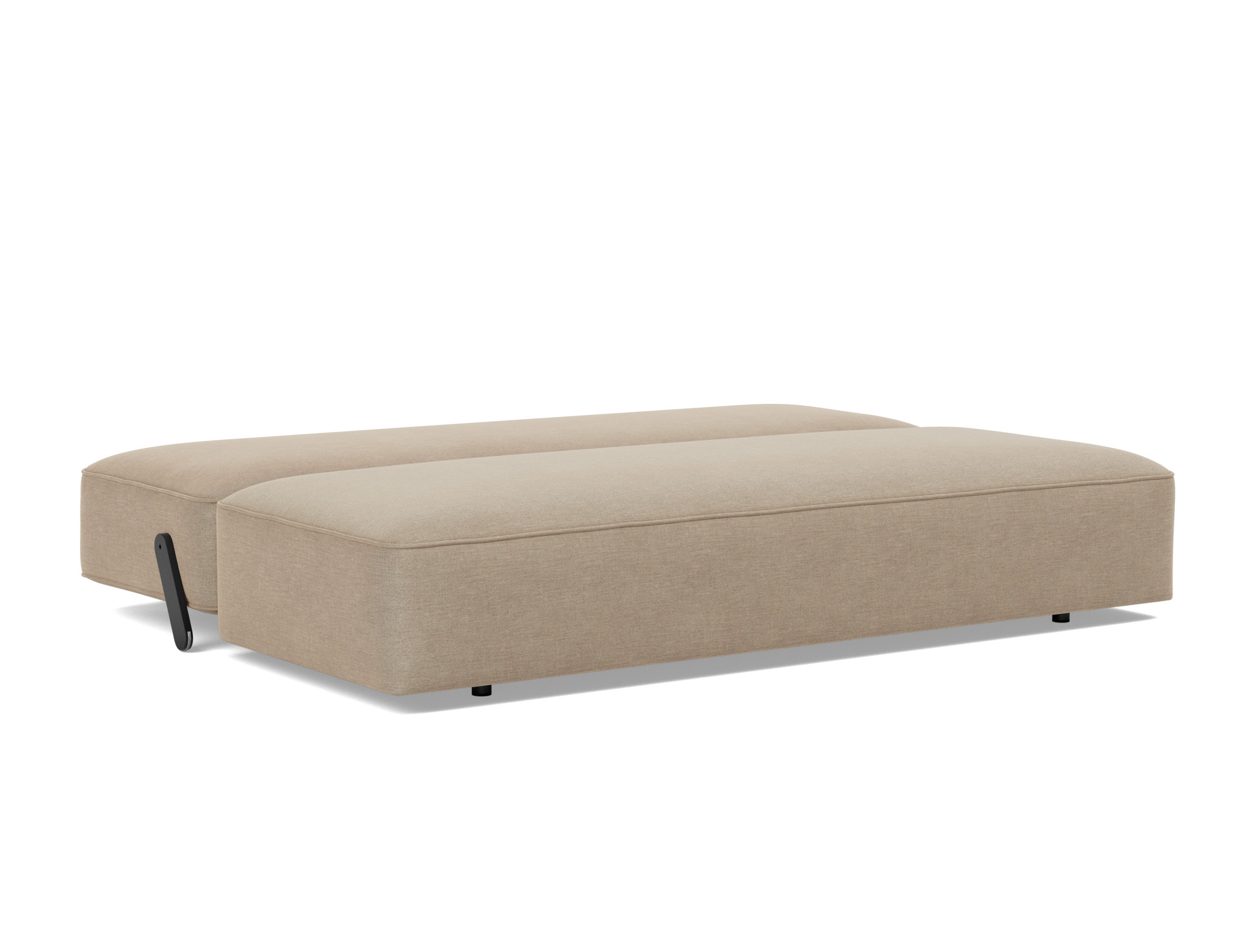 Schlafsofa Yonata Flachgewebe Phobos 587-Mocha