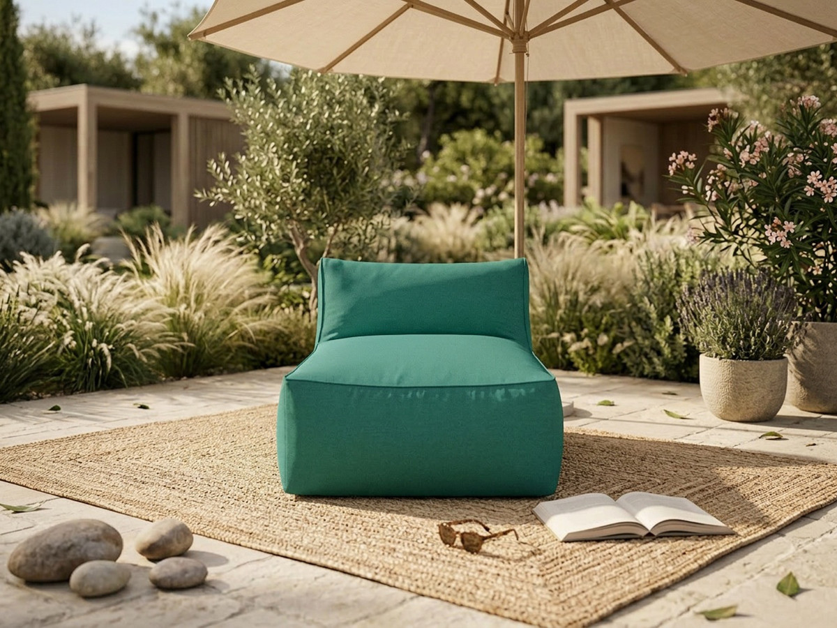 Bobochic Riviera Méridienne-Modul Stoff Hellblau