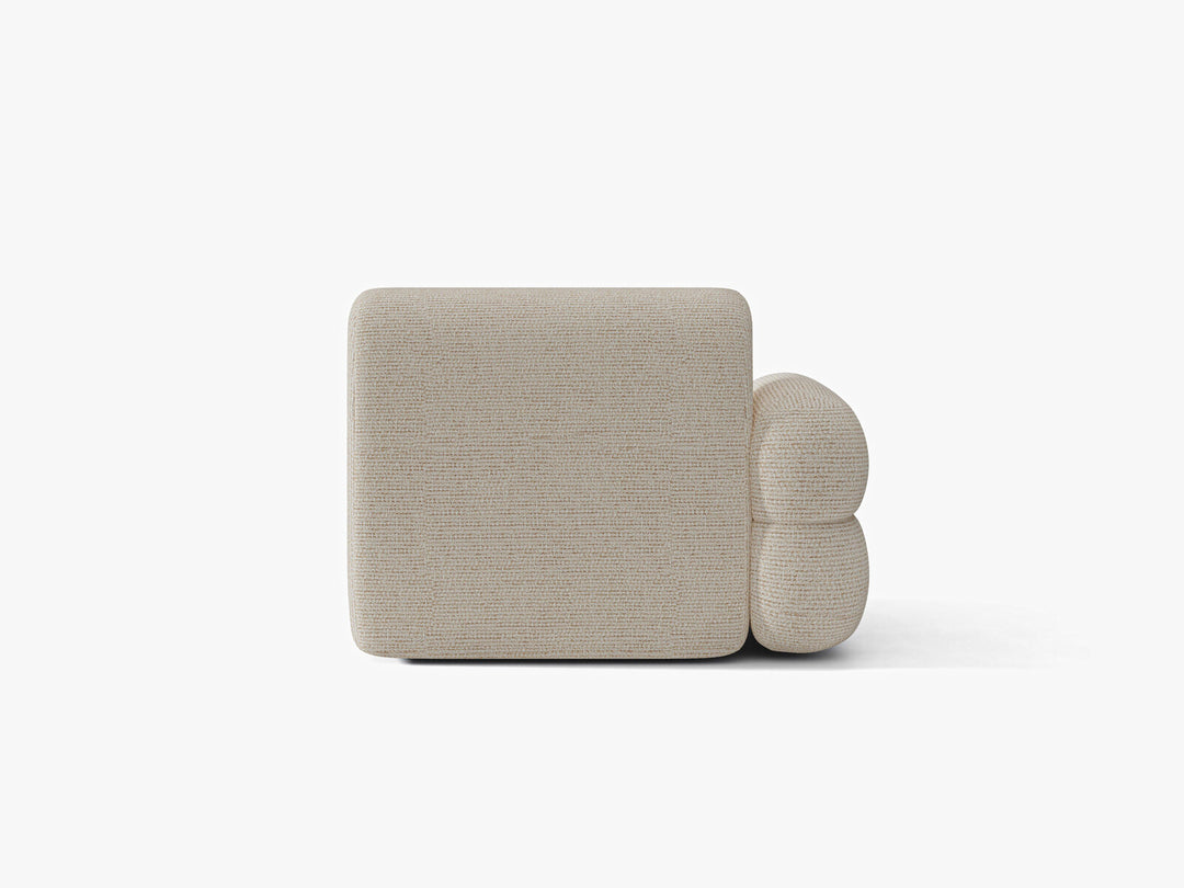 Micadoni Neo Sofamodul Links Chenille SILENCIO Helles Beige