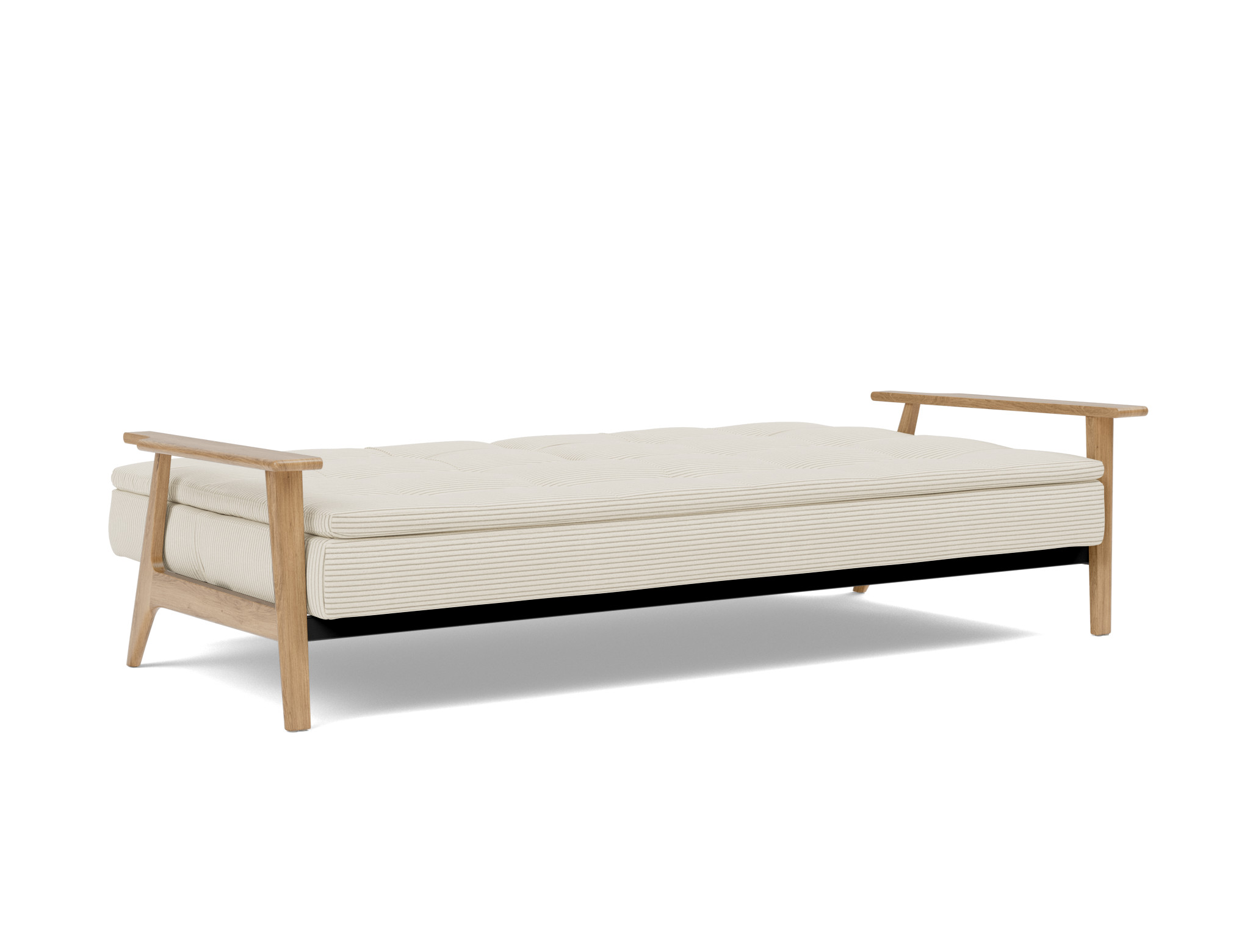 Schlafsofa Dublexo Frej Kord Corduroy 594-Ivory