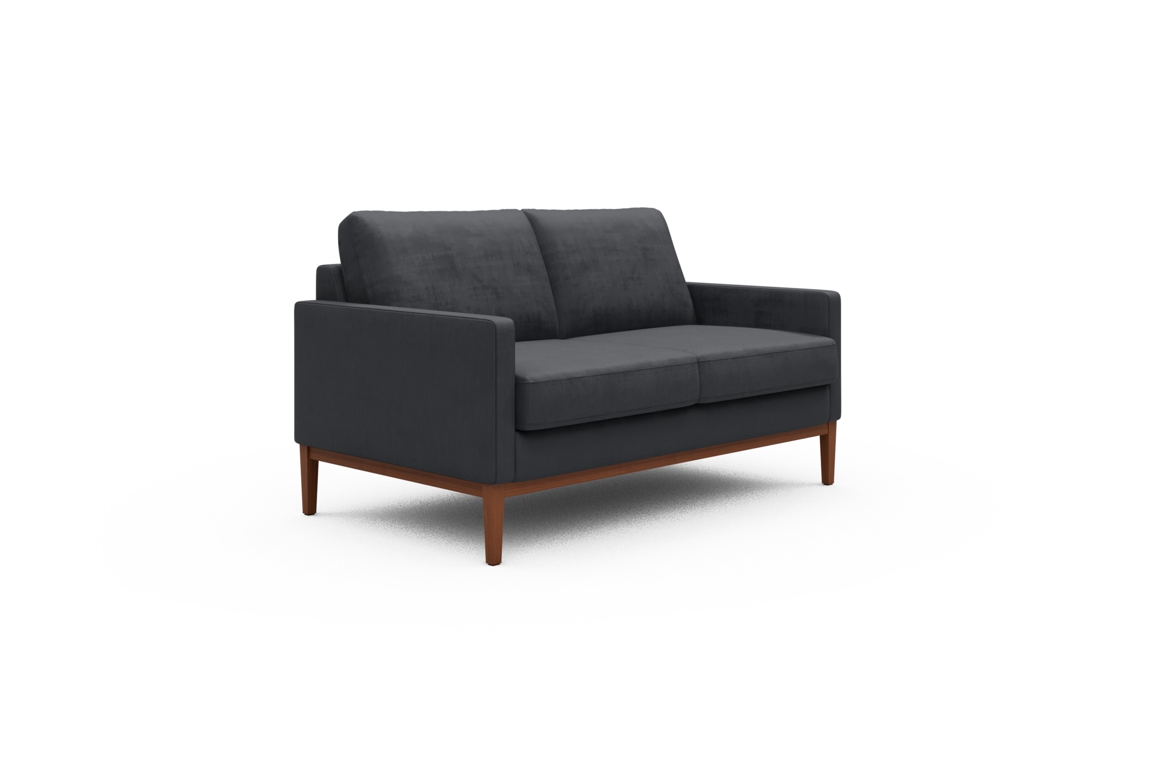 Sofa Bodo 2-Sitzer Cordufine-Slate-Grey