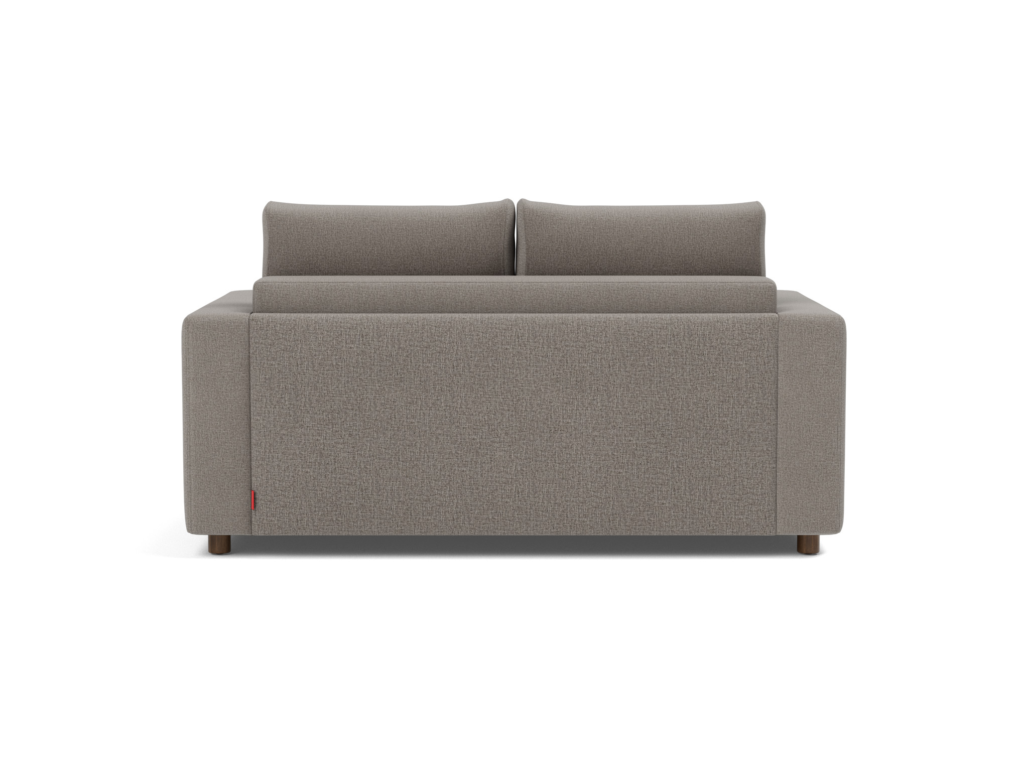 Schlafsofa Neah mit Standard-Armlehnen 140 Flachgewebe Mixed Dance 521-Grey
