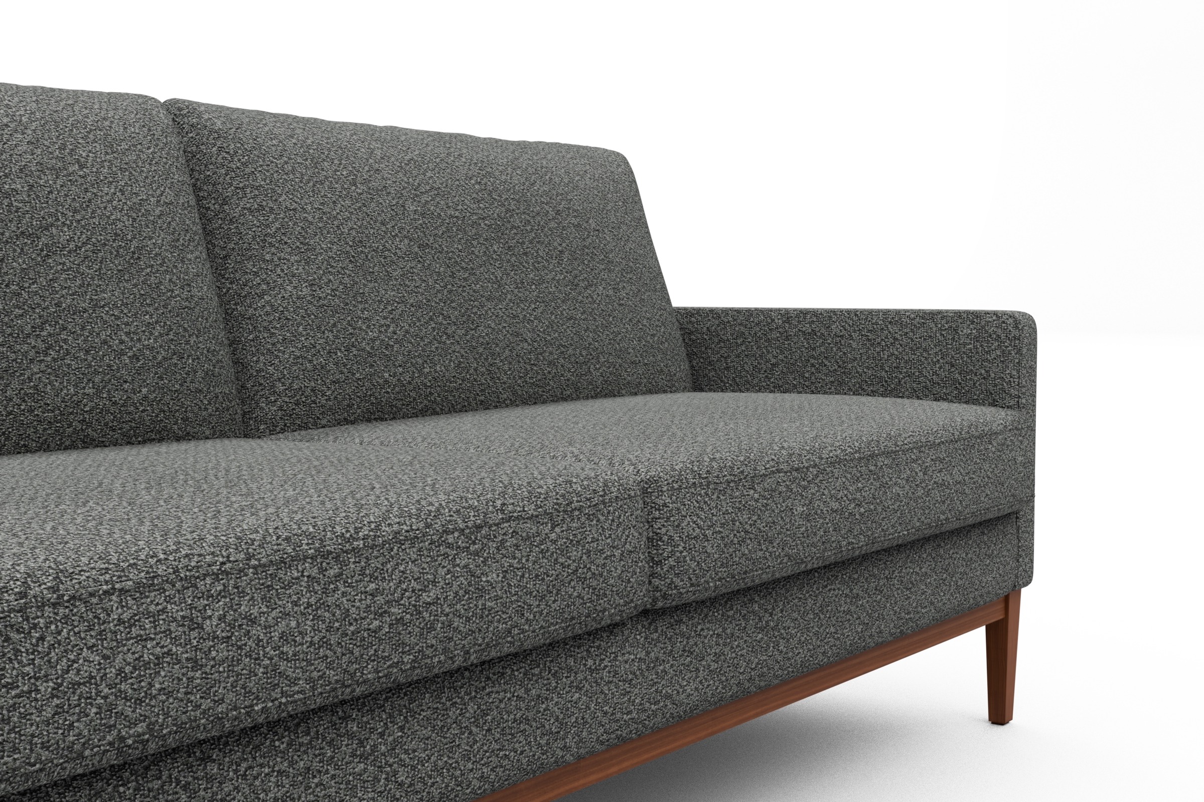 Sofa Bodo 3-Sitzer Vanora-Warm-Grey