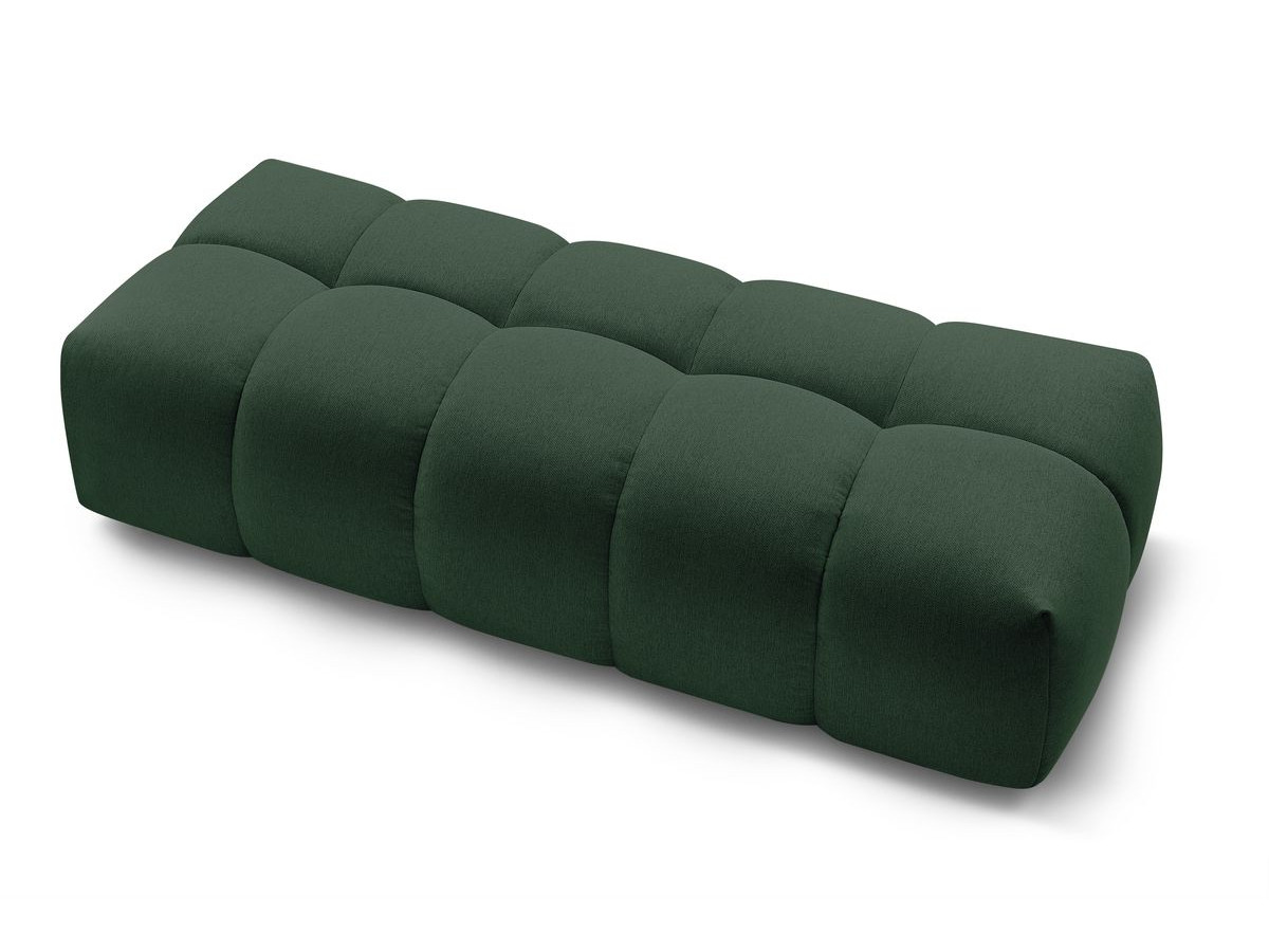 Bobochic Mont-blanc Pouf Melange-Stoff Grün