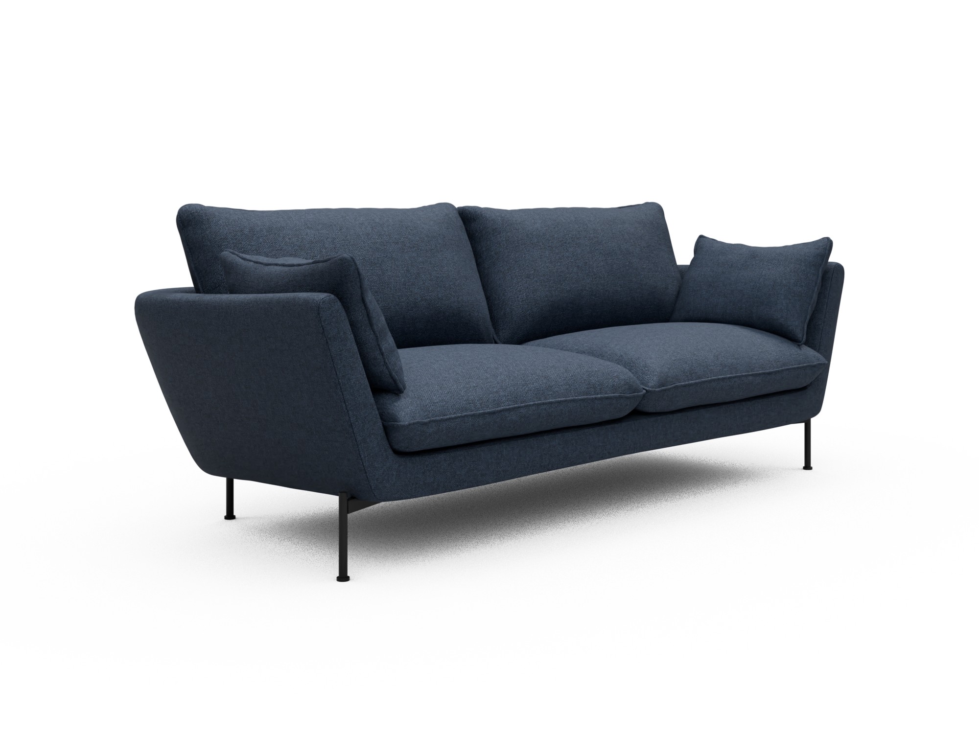 Skandi Home Sofa Anton 3-Sitzer Sama-Deep-Blue moebelfaktor