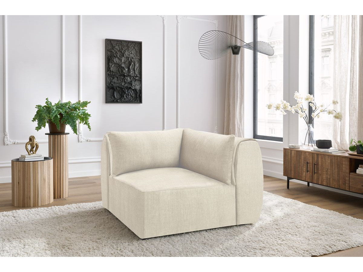 Bobochic Jeanne Eckmodul Samt Beige