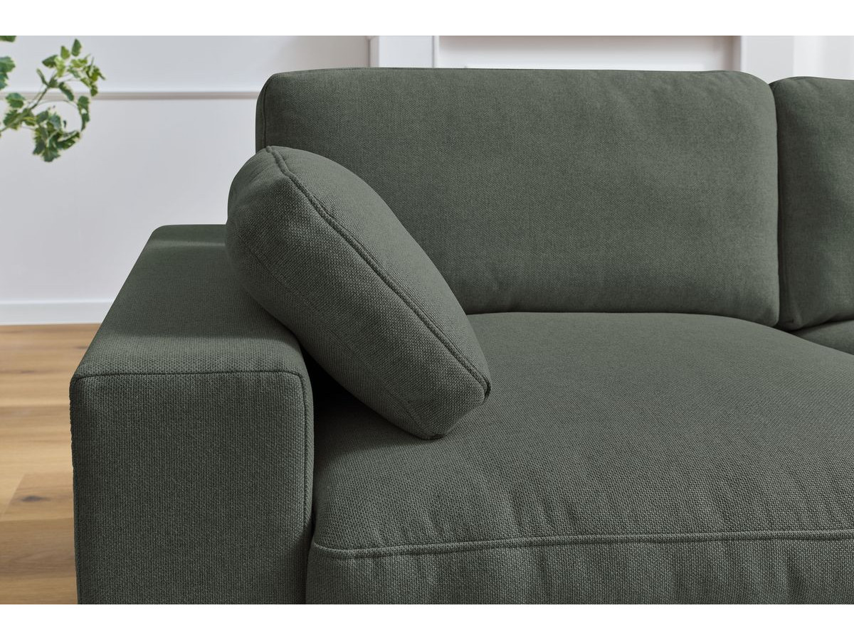 Bobochic Belair Sofa 4-Sitzer Stoff Grün