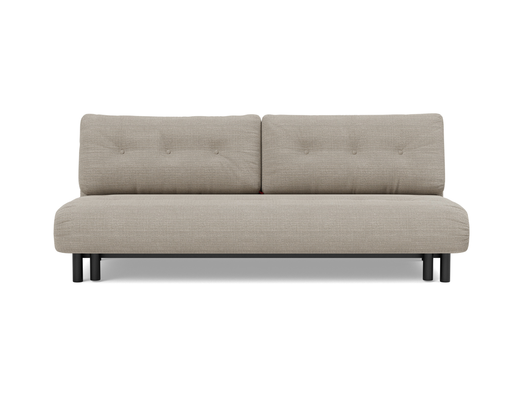 Schlafsofa Nabli Strukturierter Stoff Kenya 579-Gravel