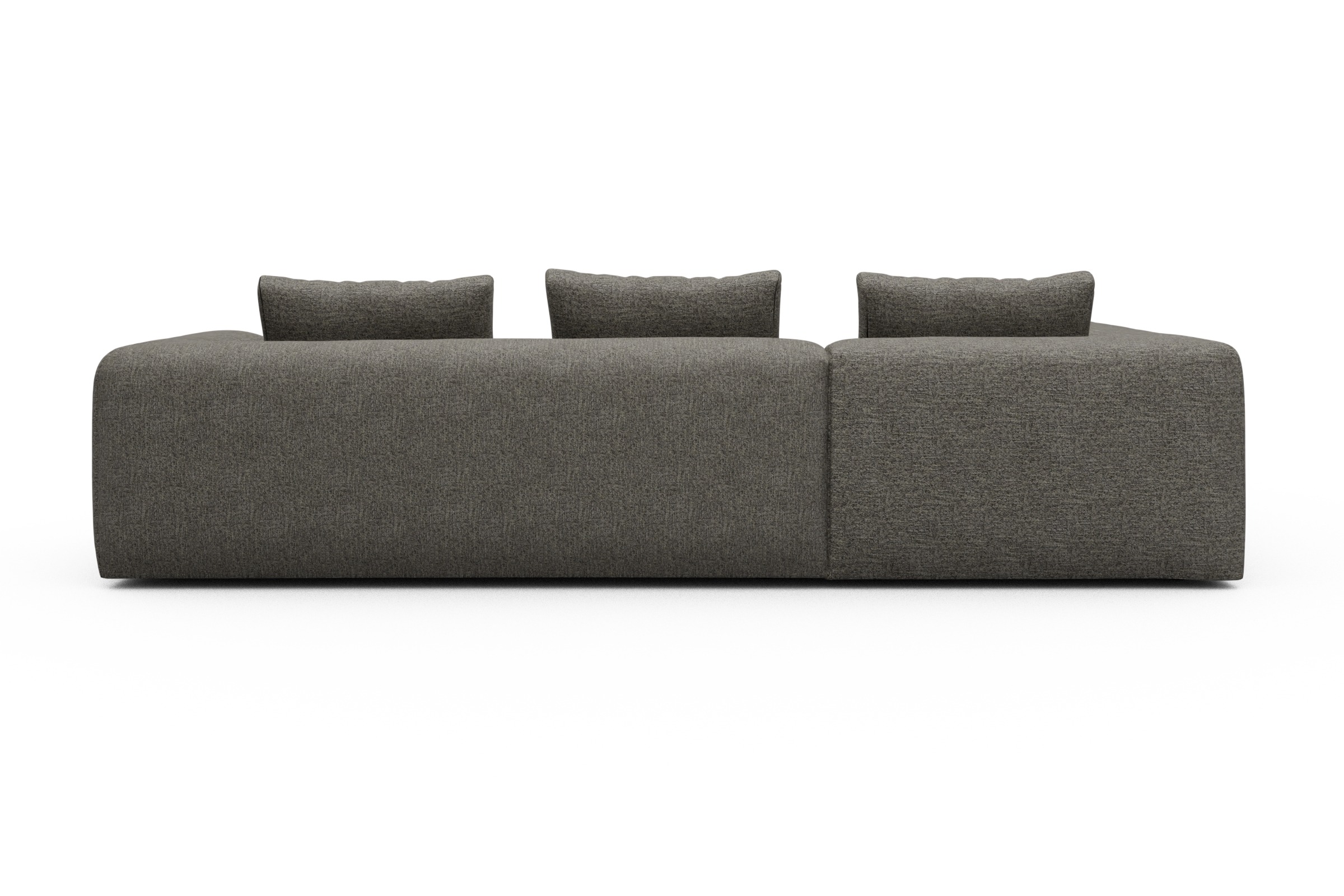 Ecksofa Fred Relax-Ecke links mit 2,5-Sitzer Carreno-Sepie-Brown
