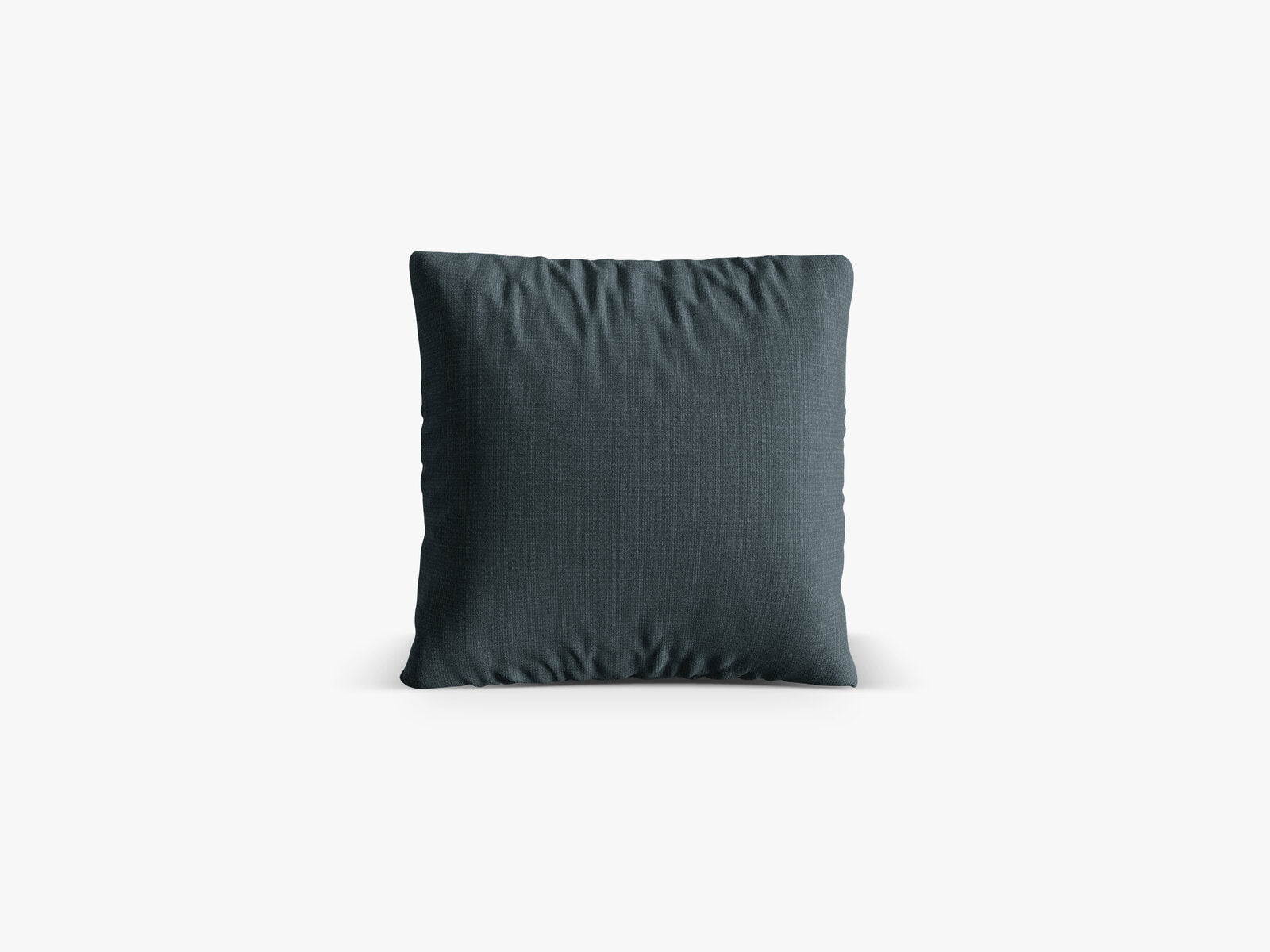 Micadoni Kissen Nuria Strukturierter Stoff Dunkel Petrol 40x40x13