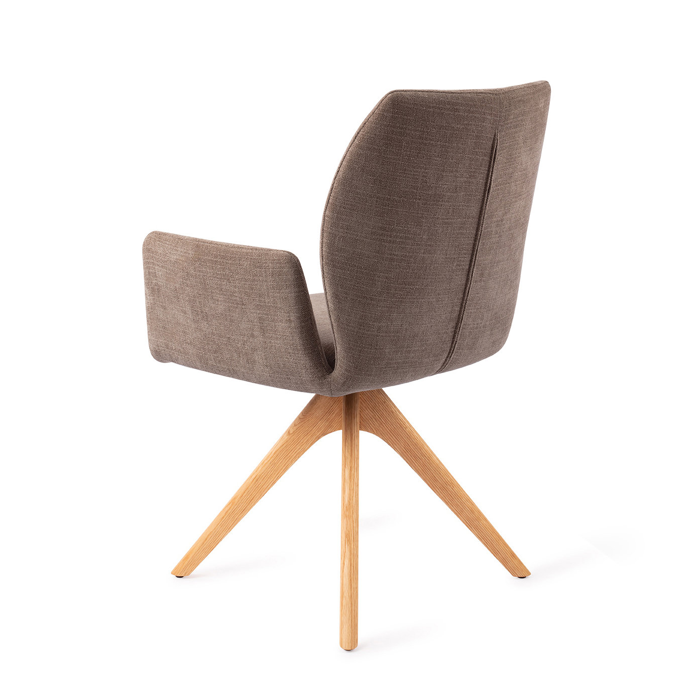 Jesper Home Esszimmerstuhl Misaki Mocha Mist Revolve Eiche Natur