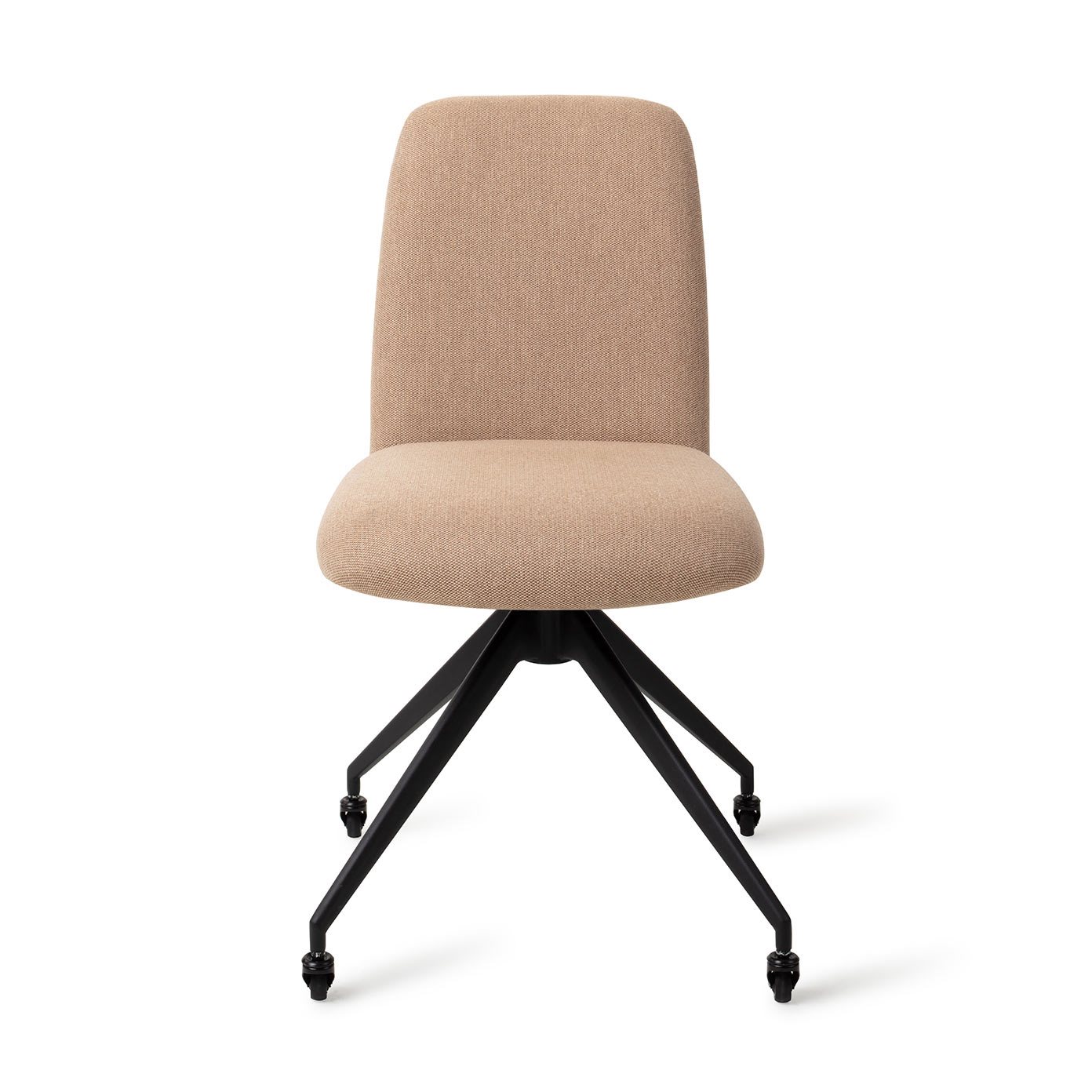 Jesper Home Esszimmerstuhl Taiwa Whisper Wheat Glide Schwarz