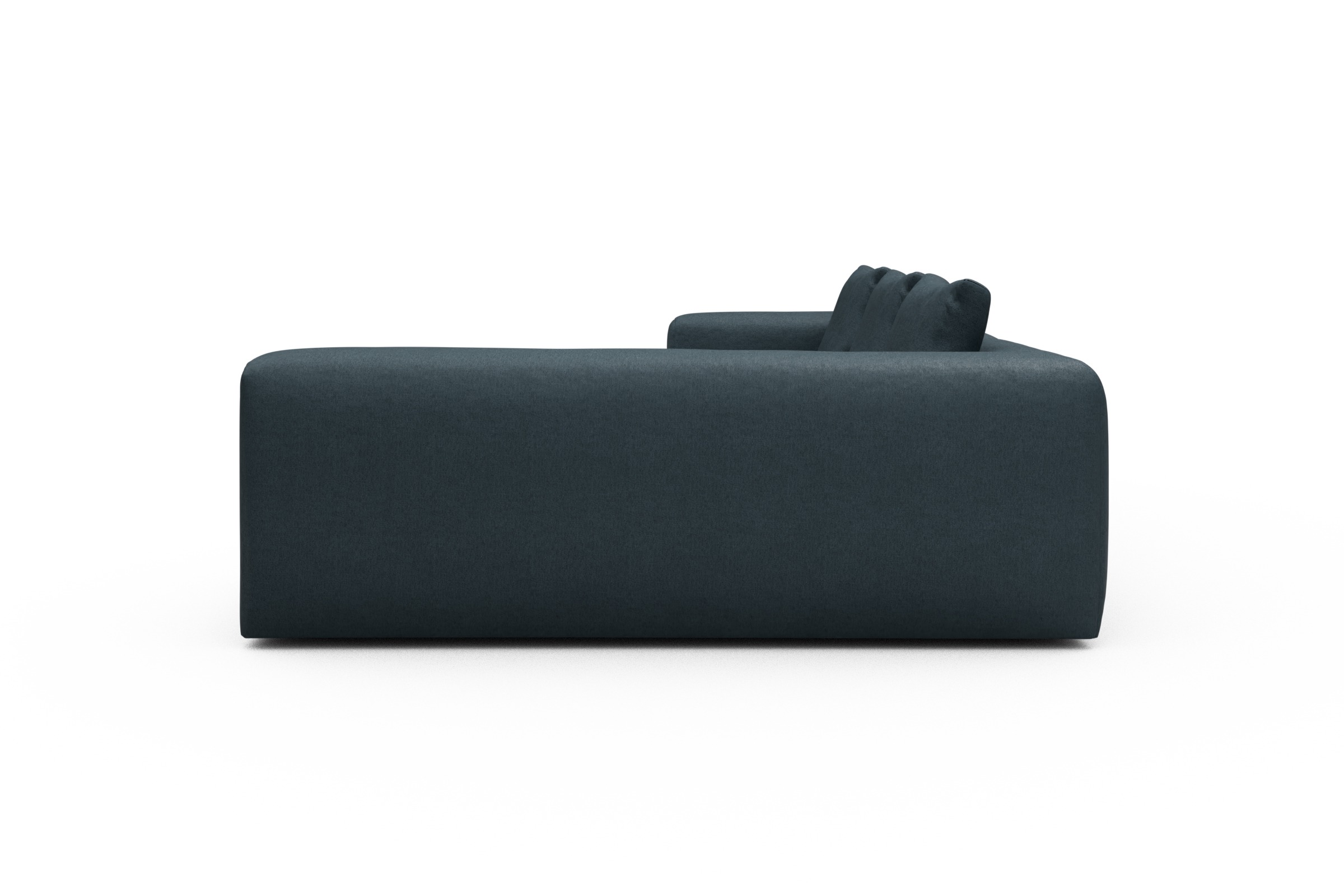 Ecksofa Fred 2x 2,5-Sitzer rechts offen Denari-Royal-Blue