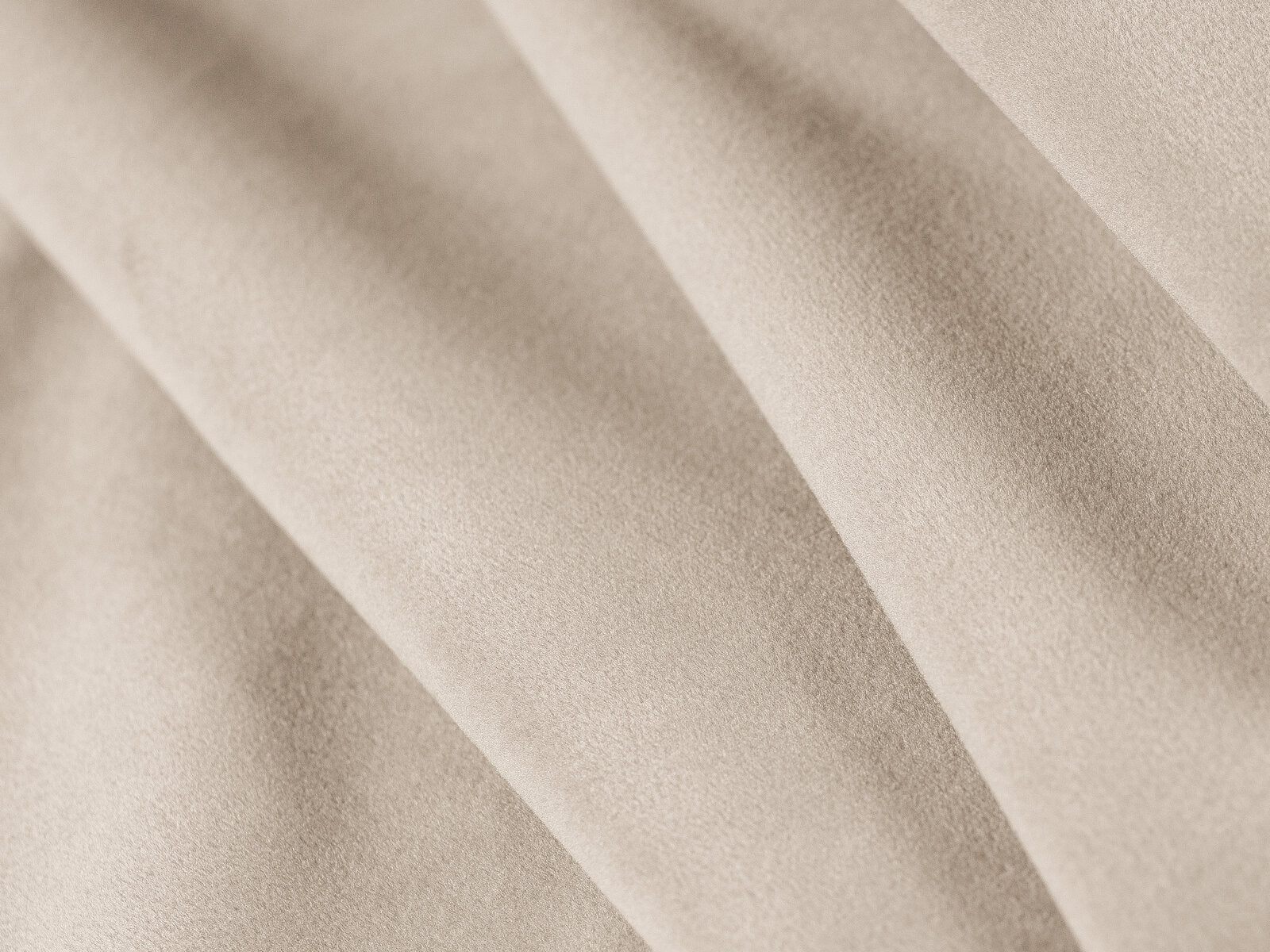 Micadoni Ecksofa Naomi 3-Sitzer kleine Version Links Samt Salvador Beige