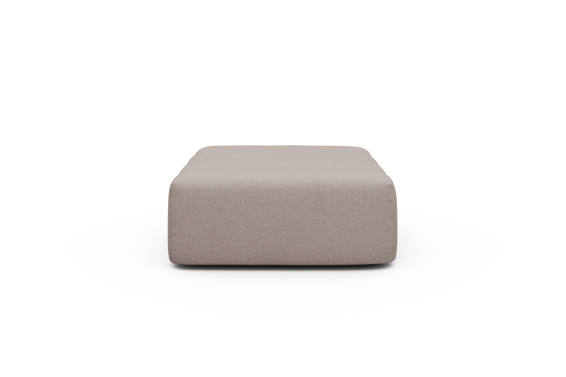 Sitzhocker Hugo Ottomane Weda-Sand