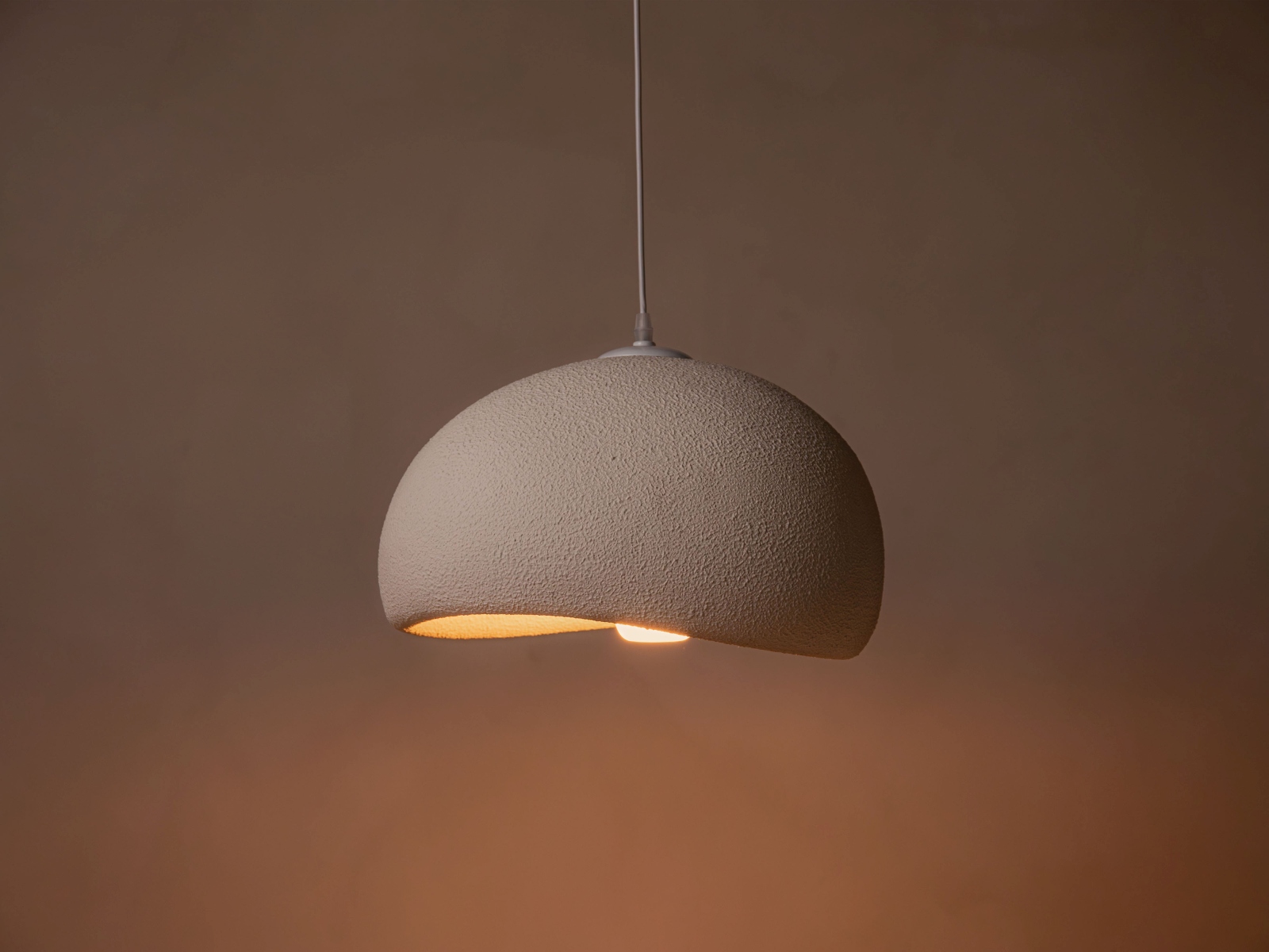 Micadoni Edu Pendelleuchte Weiß 40cm