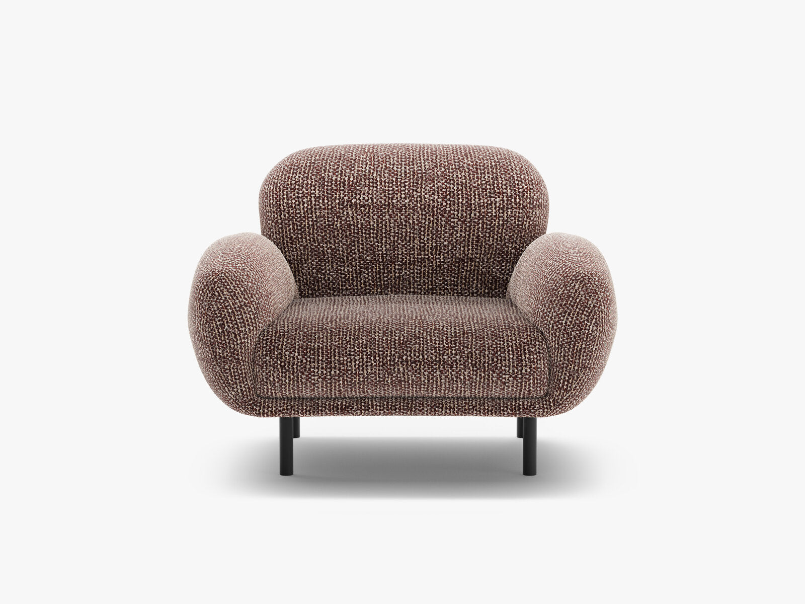 Micadoni Sessel Poppy Chenille Silencio Braun