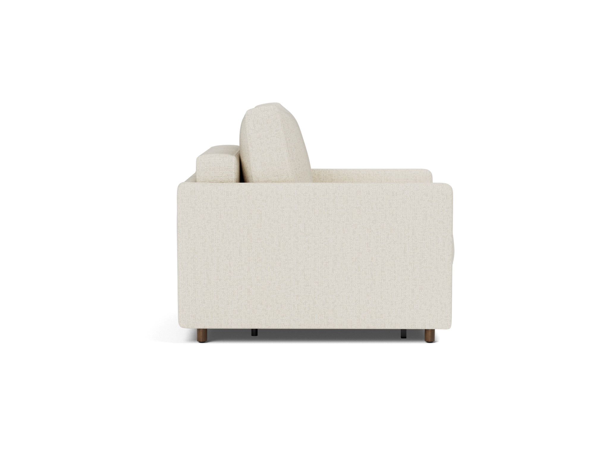 Schlafsessel Neah mit Slim-Armlehnen Boucle Skandi 531-Off-White