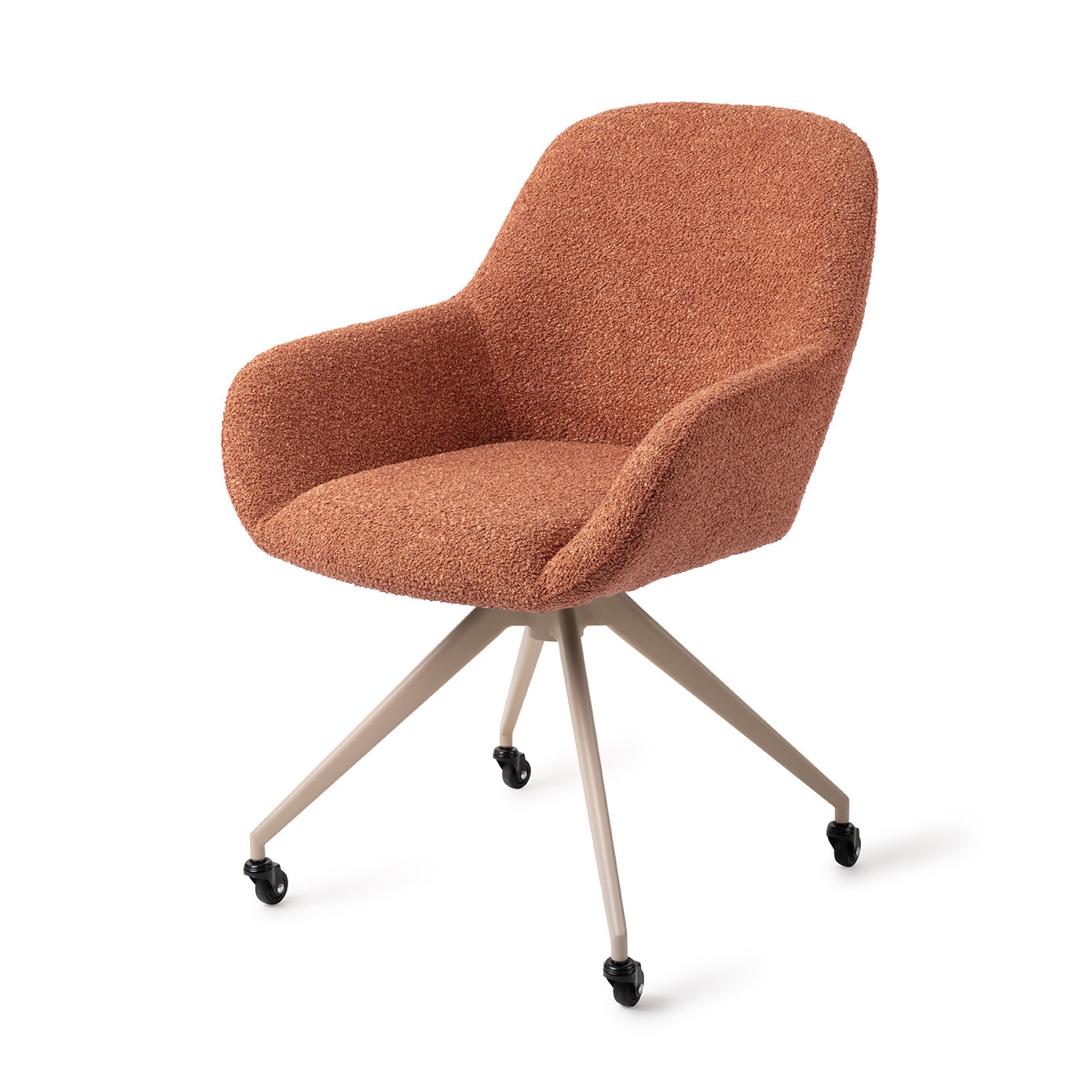Jesper Home Esszimmerstuhl Kushi Amber Autumn Glide Beige