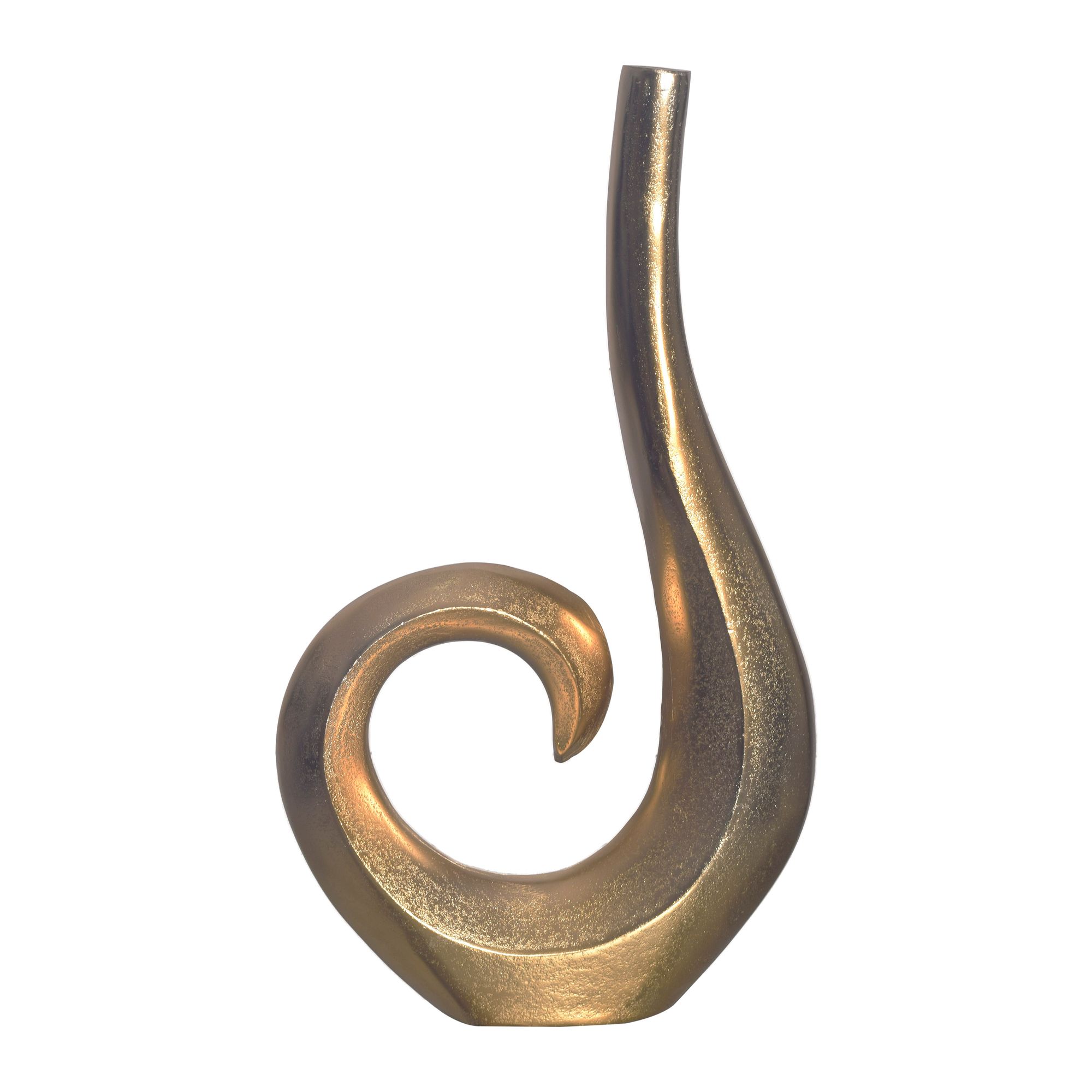Tischvase Jaeren Aluminium Gold 26 × 8 × 47 cm