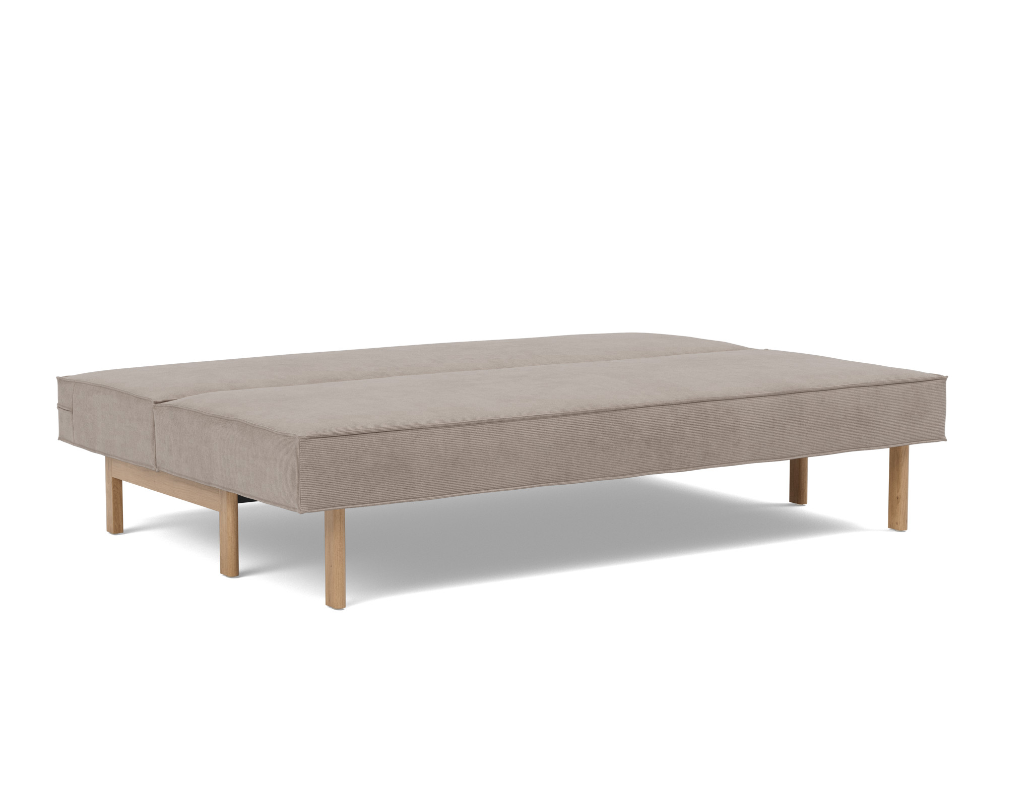 Schlafsofa Sly Kord Cordufine 318-Beige Beine Eiche
