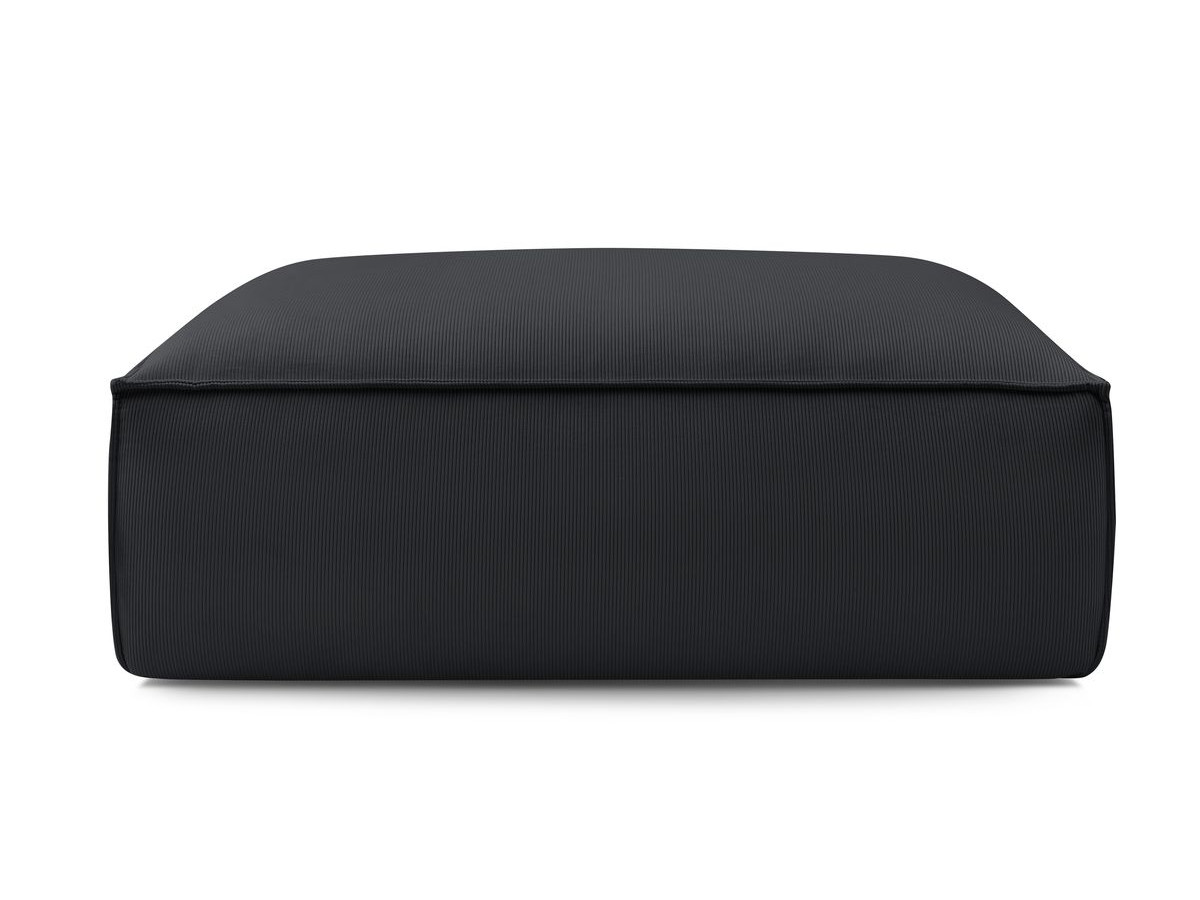 Bobochic Boheme Pouf Cordsamt Schwarz