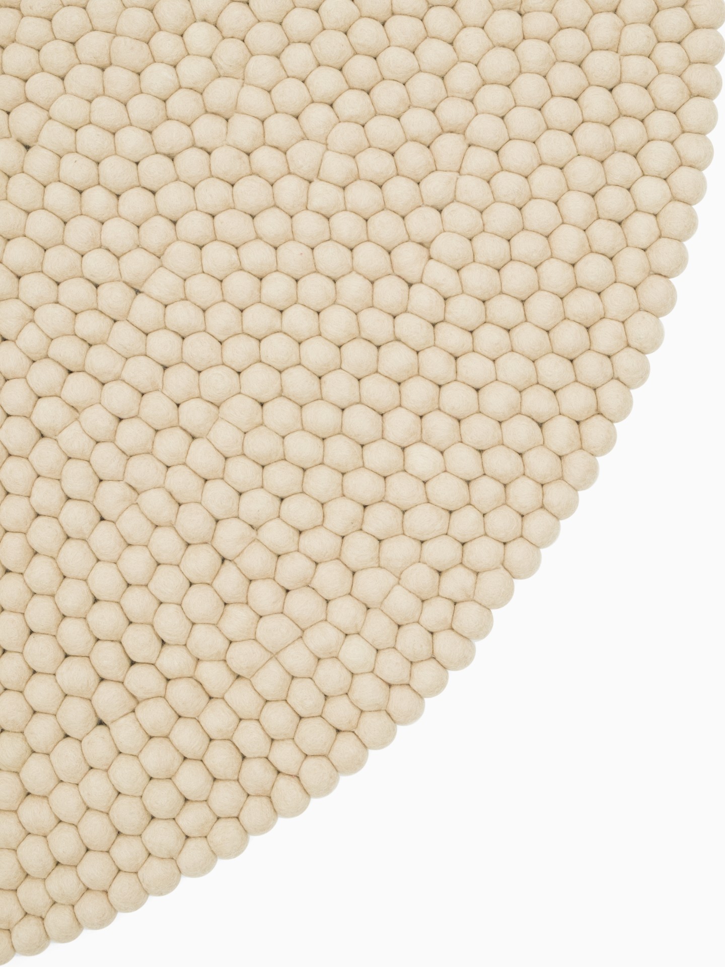 myfelt Levi Filzkugelteppich - 90 cm