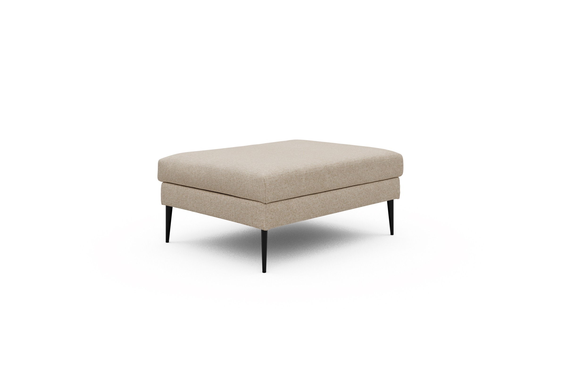 Sitzhocker Paul Casone-Natural-Beige