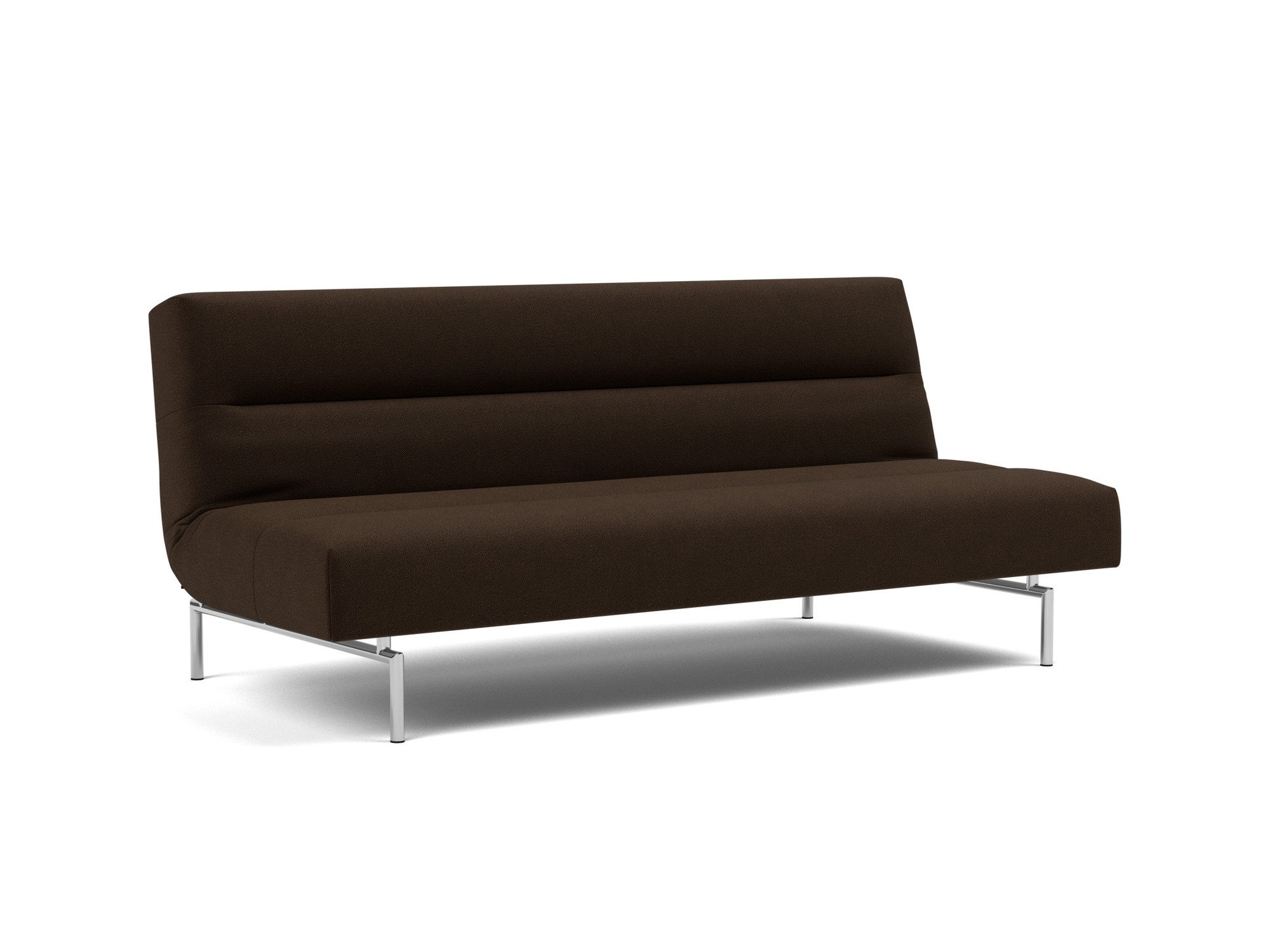 Schlafsofa Jillis Strukturierter Stoff Taura 358-Chocco